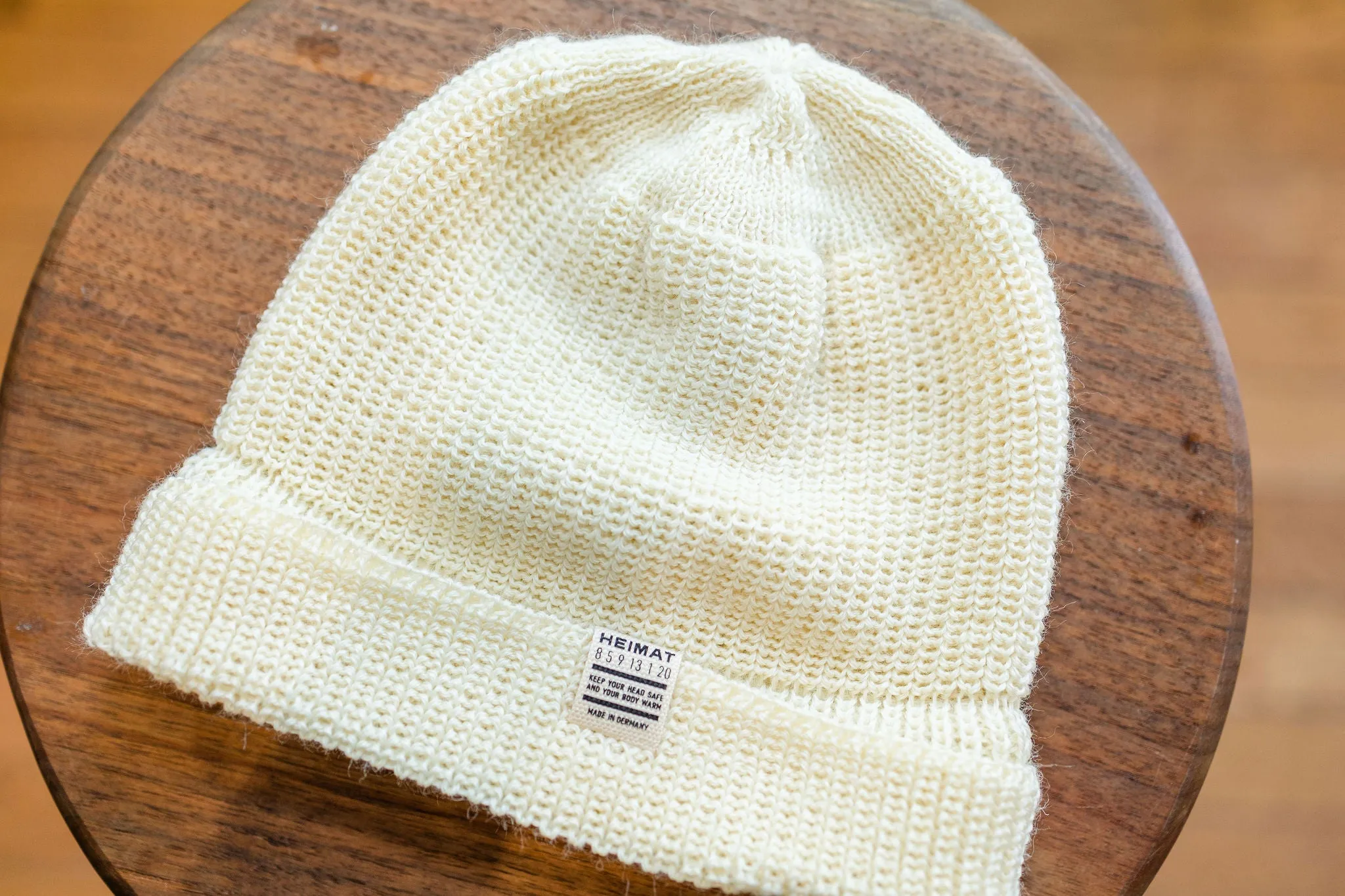 Heimat Textil Deck Hat - Seashell sold by Franklin and Poe product image thumbnail 2