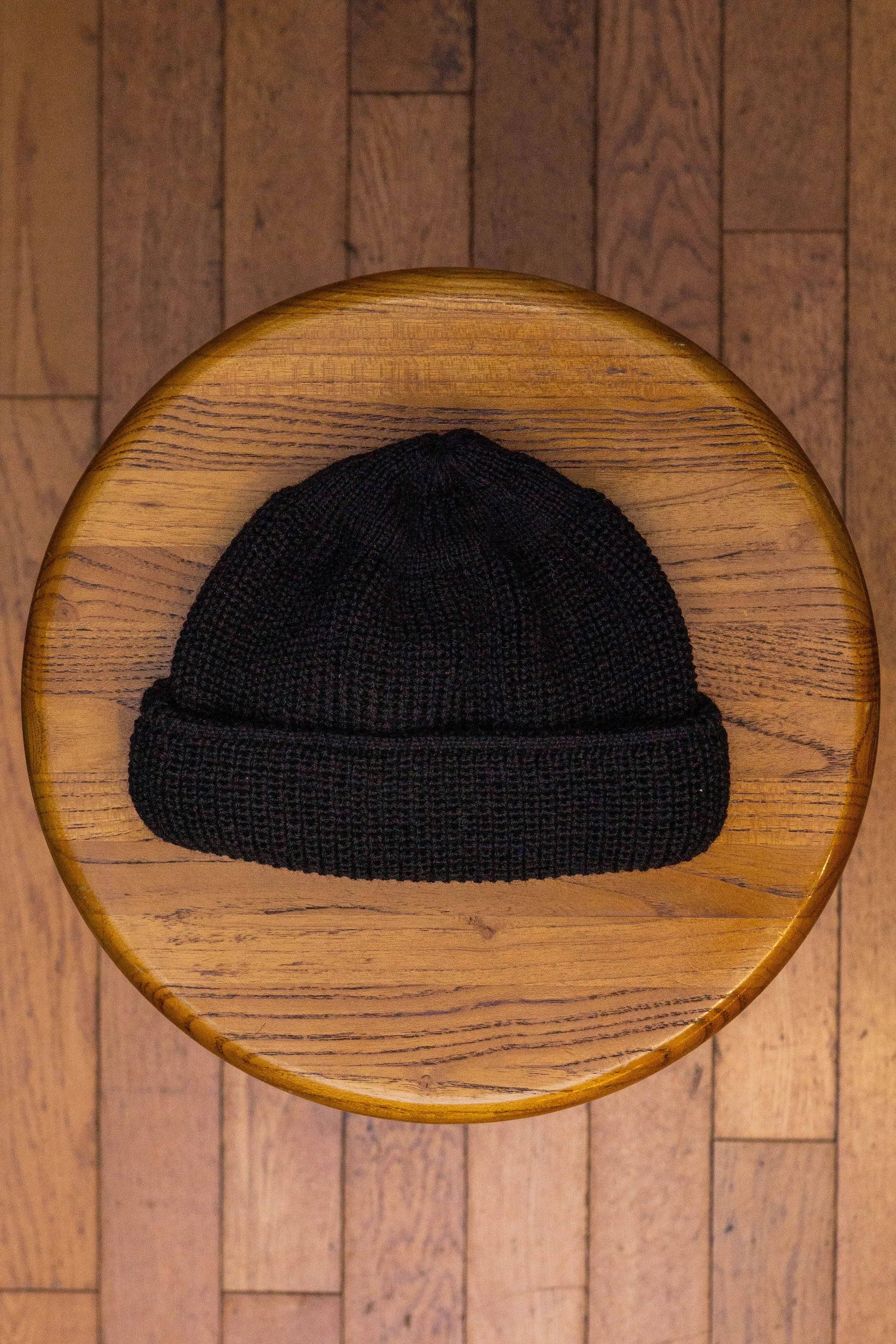 Heimat Textil Deck Hat - Black sold by Franklin and Poe product image thumbnail 2
