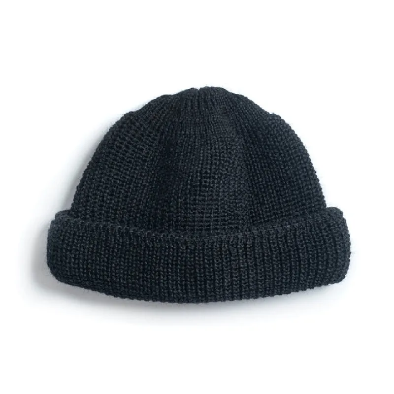 Heimat Textil Deck Hat - Black sold by Franklin and Poe