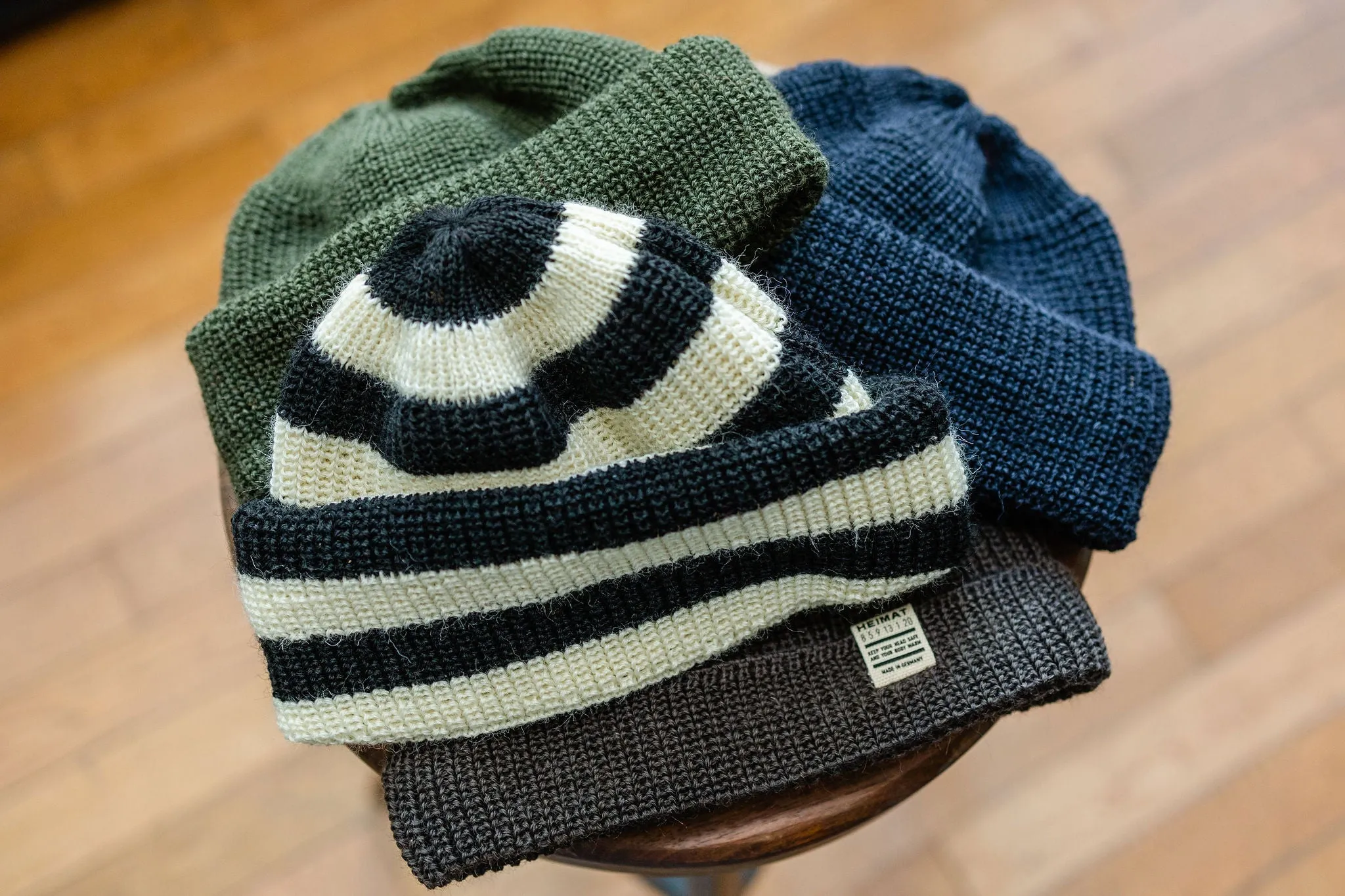 Heimat Textil Mechanics Hat - Military Green sold by Franklin and Poe product image thumbnail 4