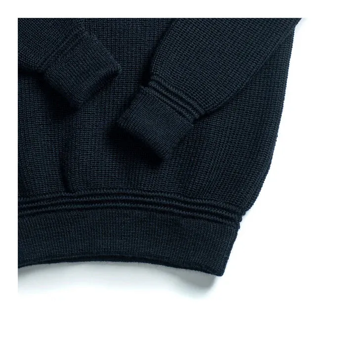 Heimat Textil Crew Neck Sweater - Ink sold by Franklin and Poe product image thumbnail 3