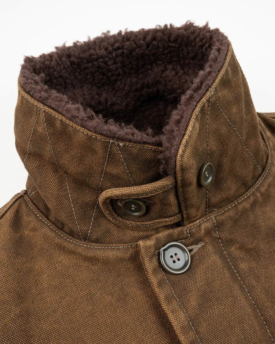 Iron Heart IHV-51-BRN 12oz Duck N1 Deck Vest - Brown sold by Franklin and Poe product image thumbnail 5