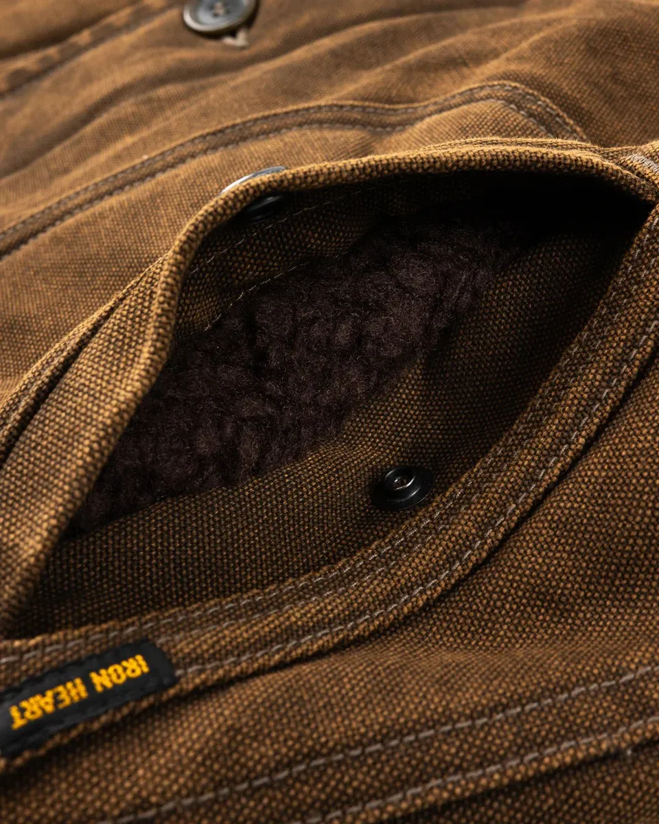 Iron Heart IHV-51-BRN 12oz Duck N1 Deck Vest - Brown sold by Franklin and Poe product image thumbnail 4