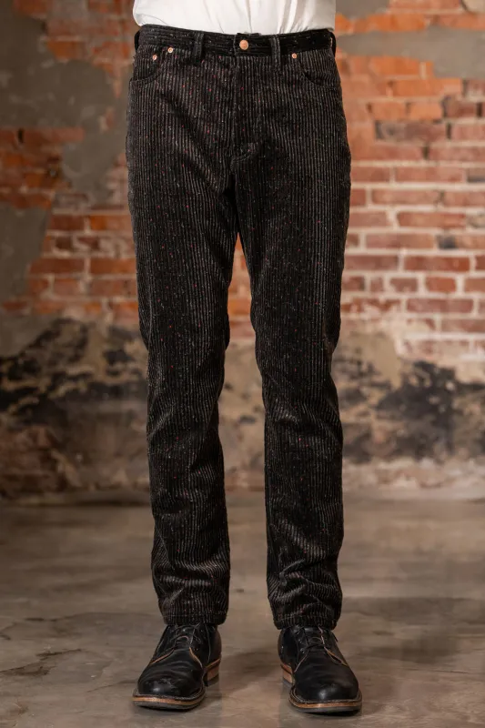 Wythe Italian Donegal 5-Pocket Corduroy - Night Sky sold by Franklin and Poe