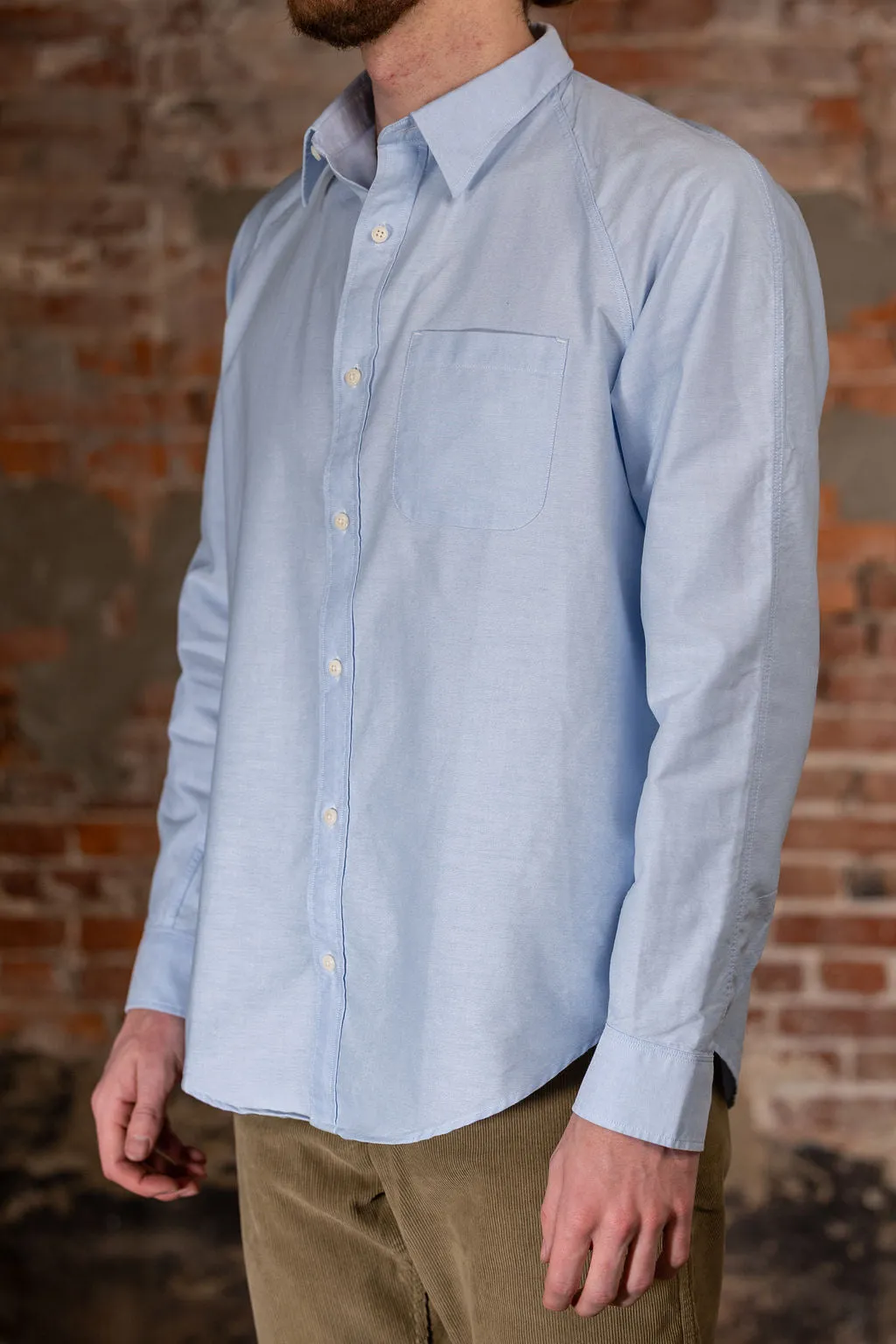 Heimat Textil Artist Shirt - Trail Blue sold by Franklin and Poe product image thumbnail 2