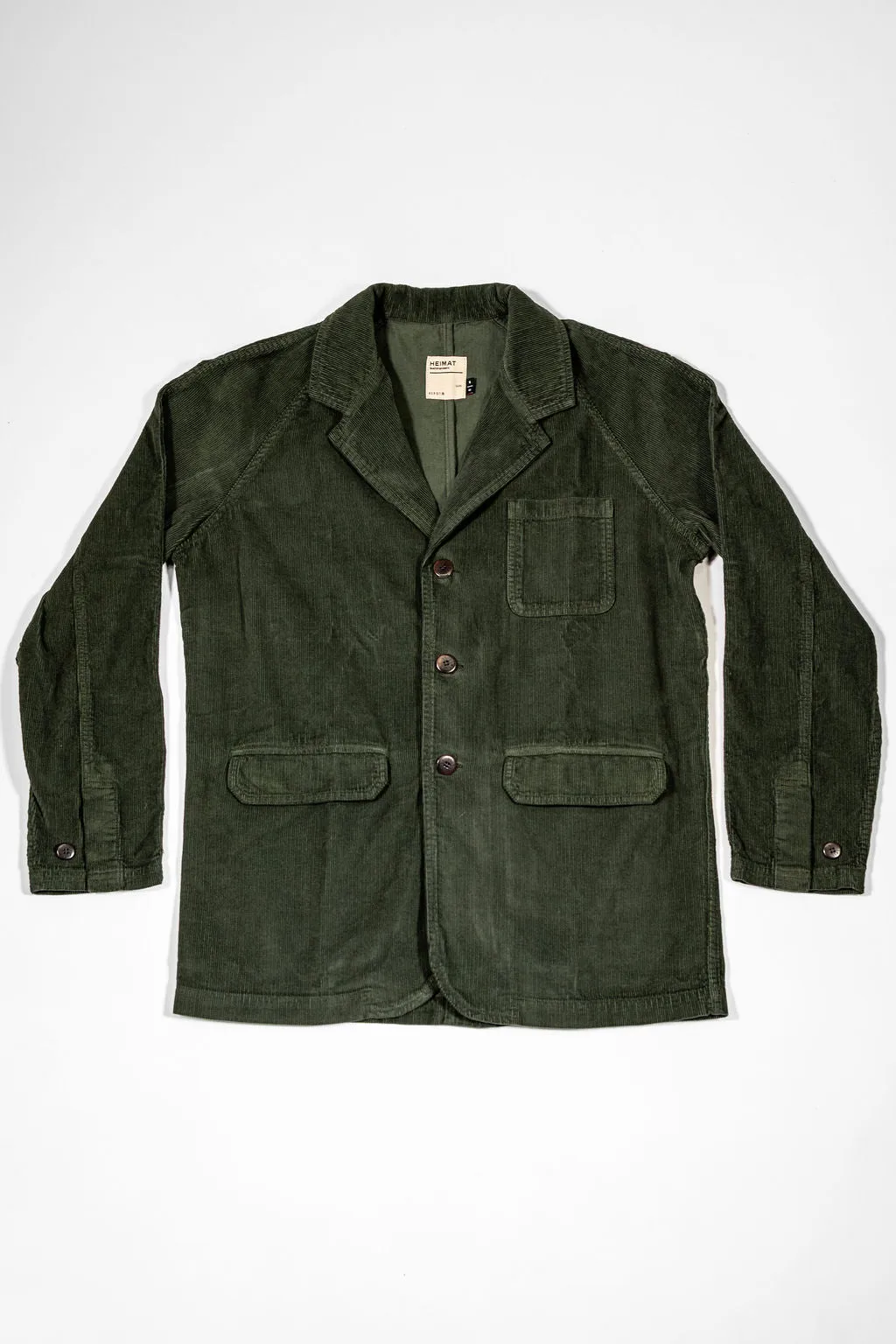 Heimat Textil Artist Blazer Cord - Military Green sold by Franklin and Poe product image thumbnail 4