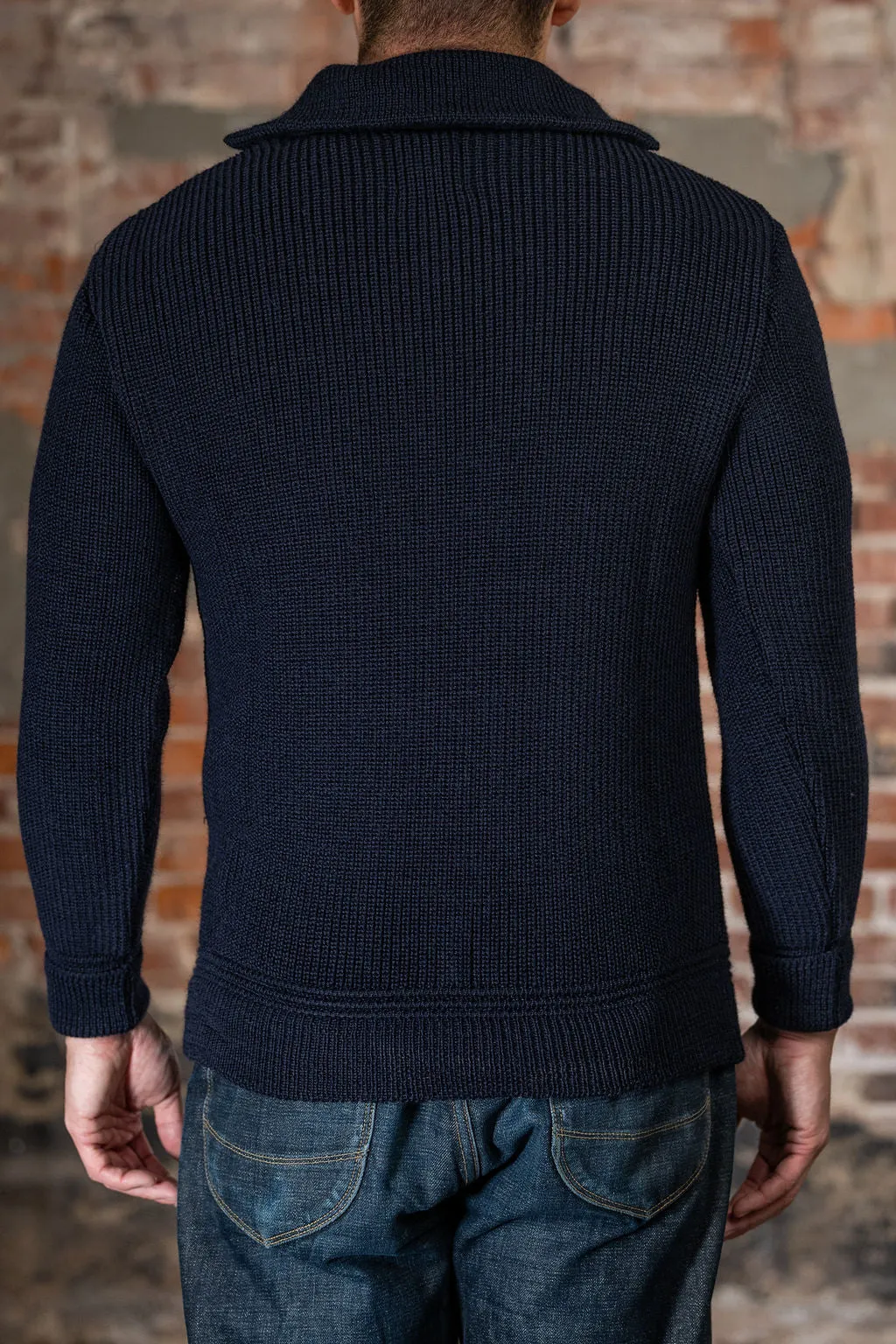 Heimat Textil Skipper Sweater - Ink sold by Franklin and Poe product image thumbnail 3