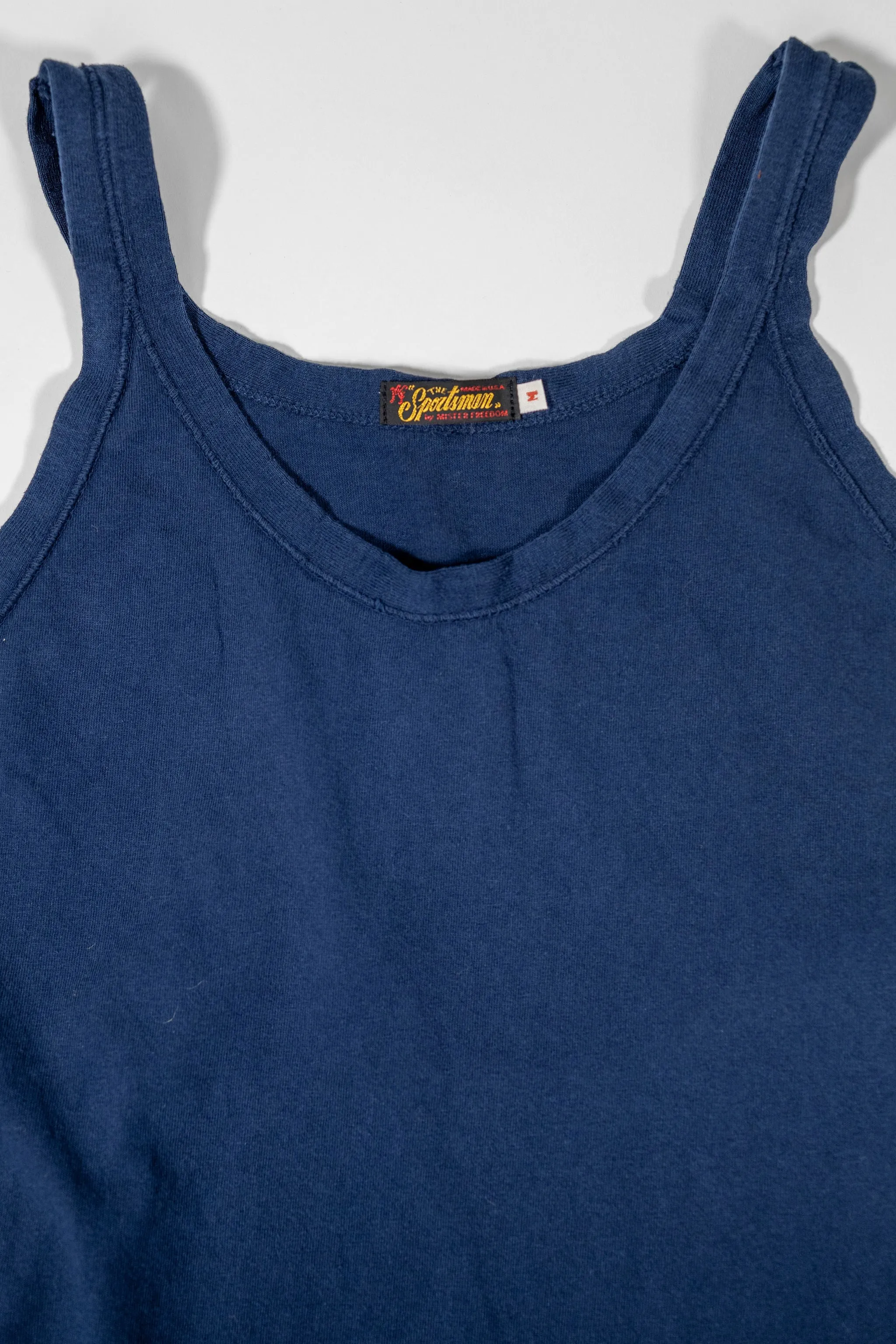 Mister Freedom "Bronson" Tank Top - Navy Blue sold by Franklin and Poe product image thumbnail 3
