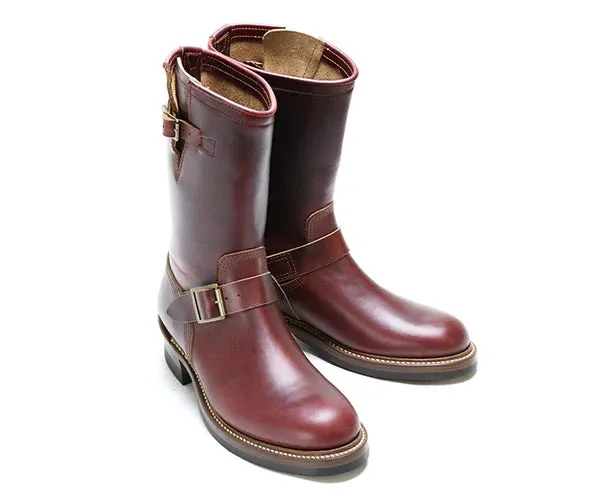(Pre-Order SS26) John Lofgren Wabash Engineer Boots - Horween CXL Burgundy sold by Franklin and Poe product image thumbnail 2