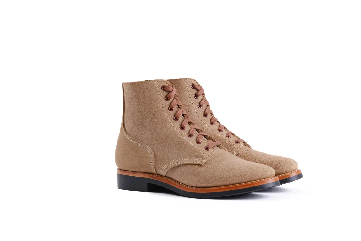 (Pre-Order SS26) John Lofgren US Navy N-1 Field Shoes Boondockers - Horween Leather CXL sold by Franklin and Poe