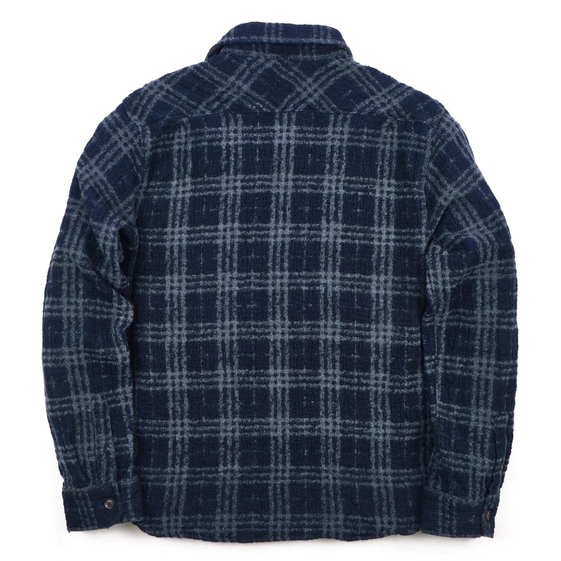 Freenote Cloth Benson - Indigo Plaid sold by Franklin and Poe product image thumbnail 5