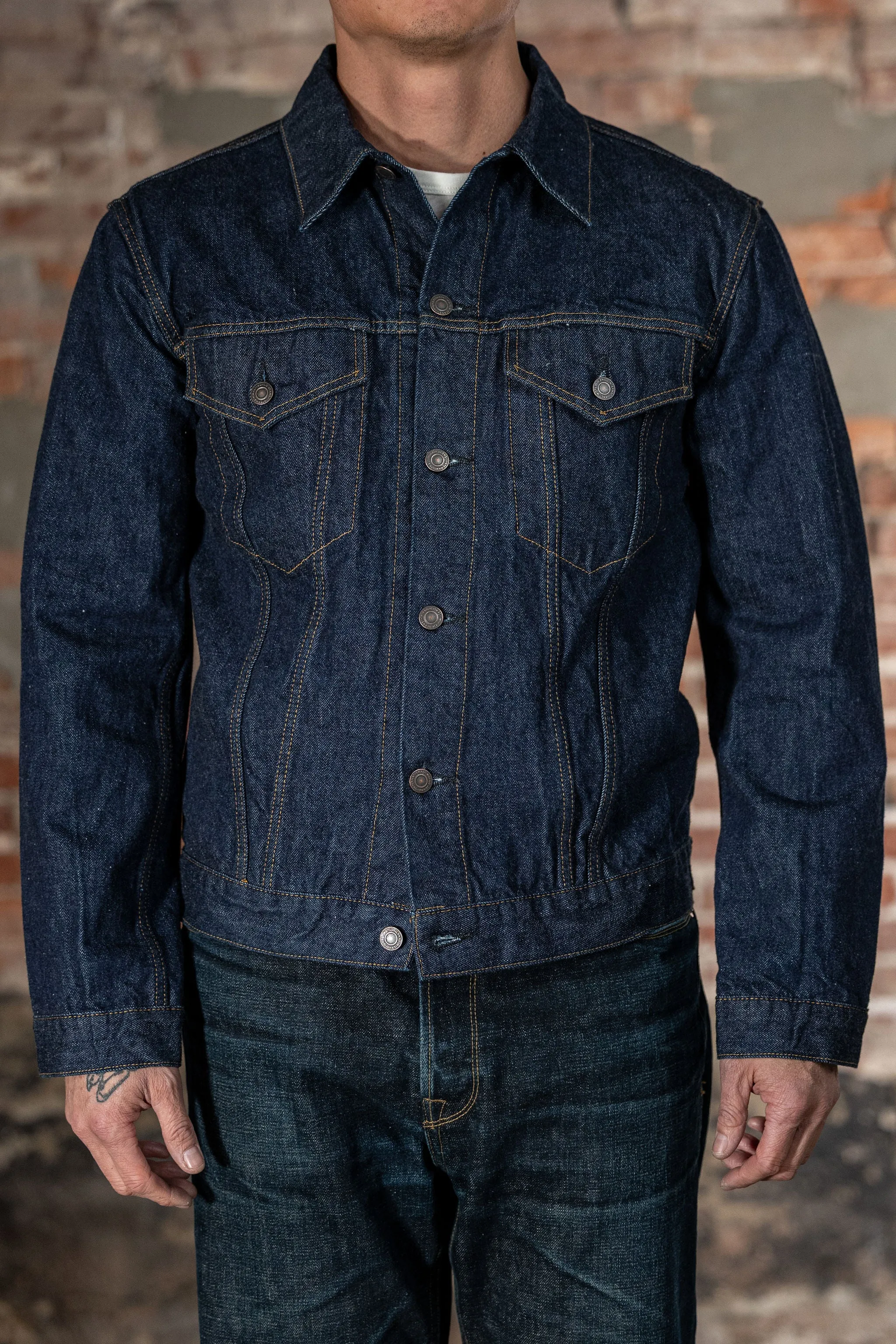 TCB Jeans 60's Trucker Jacket - One-Wash sold by Franklin and Poe