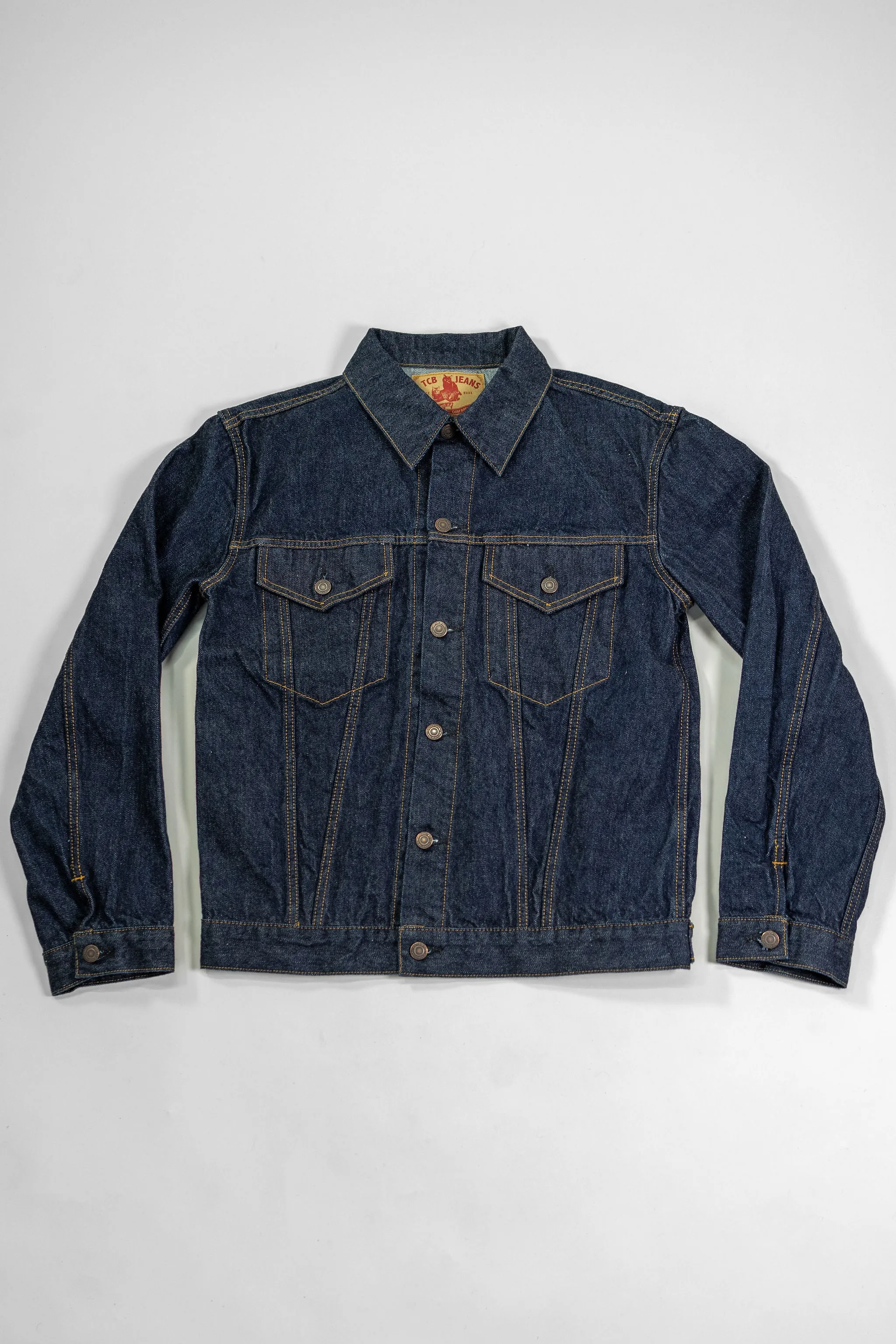 TCB Jeans 60's Trucker Jacket - One-Wash sold by Franklin and Poe product image thumbnail 4