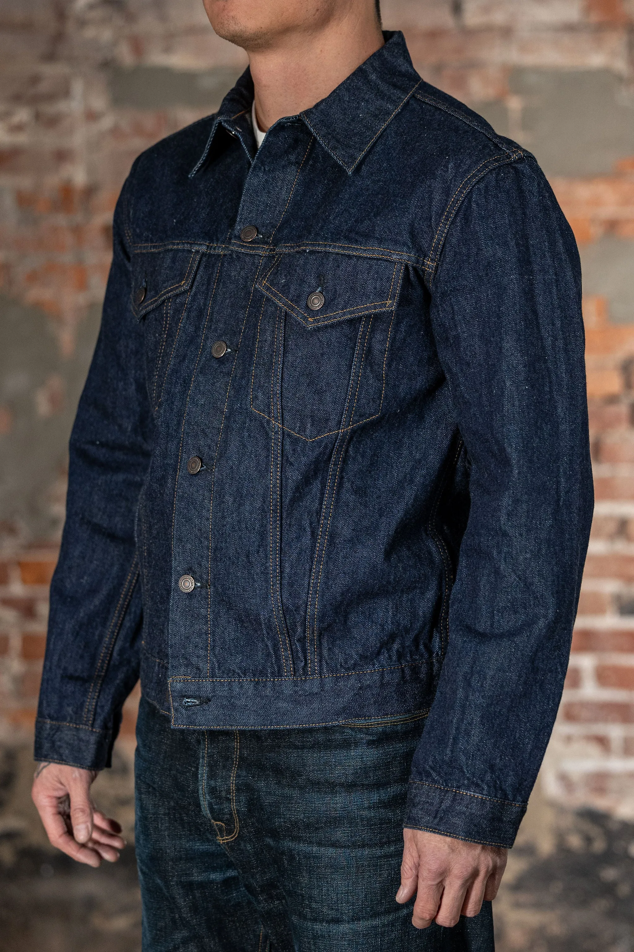 TCB Jeans 60's Trucker Jacket - One-Wash sold by Franklin and Poe product image thumbnail 2