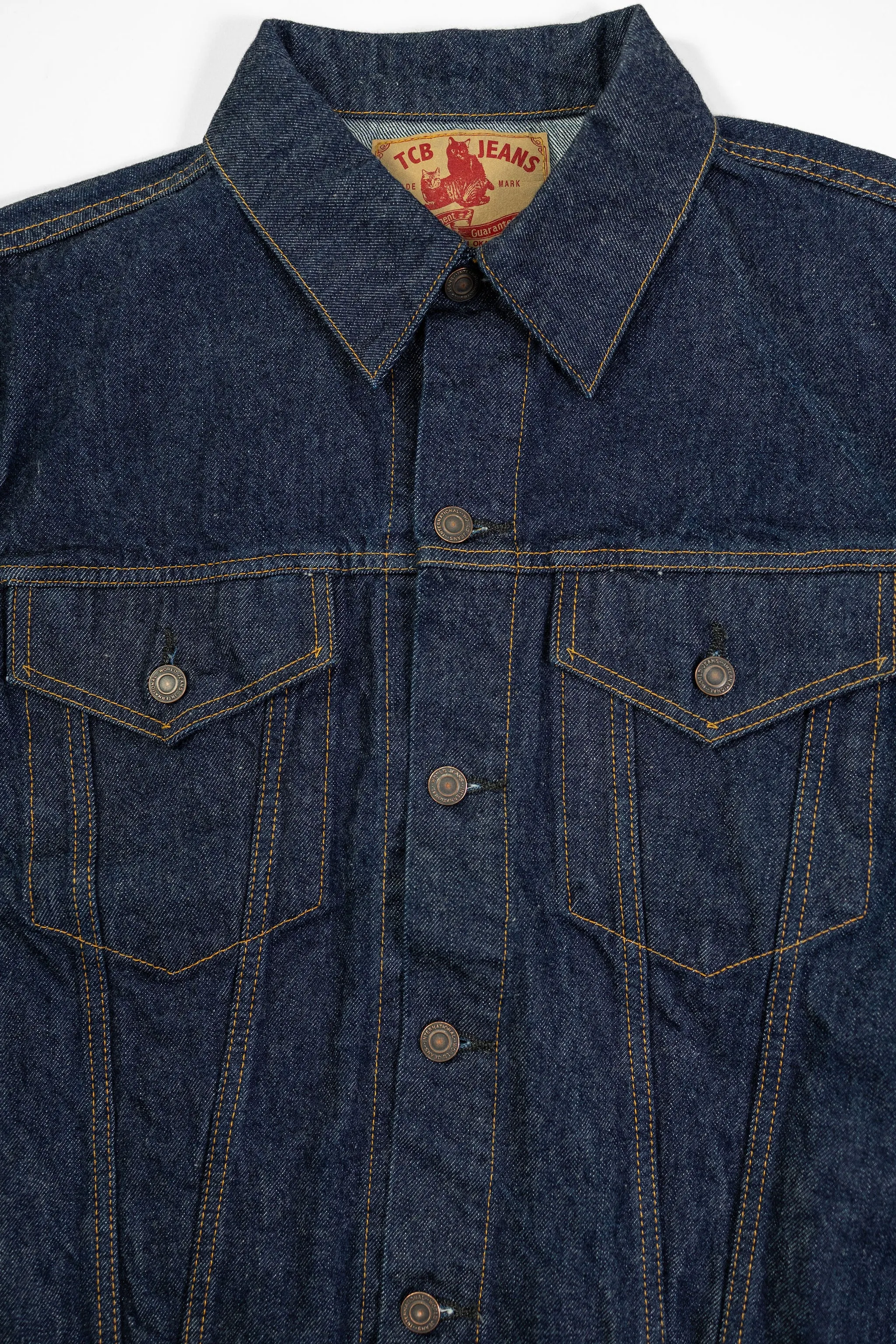 TCB Jeans 60's Trucker Jacket - One-Wash sold by Franklin and Poe product image thumbnail 5