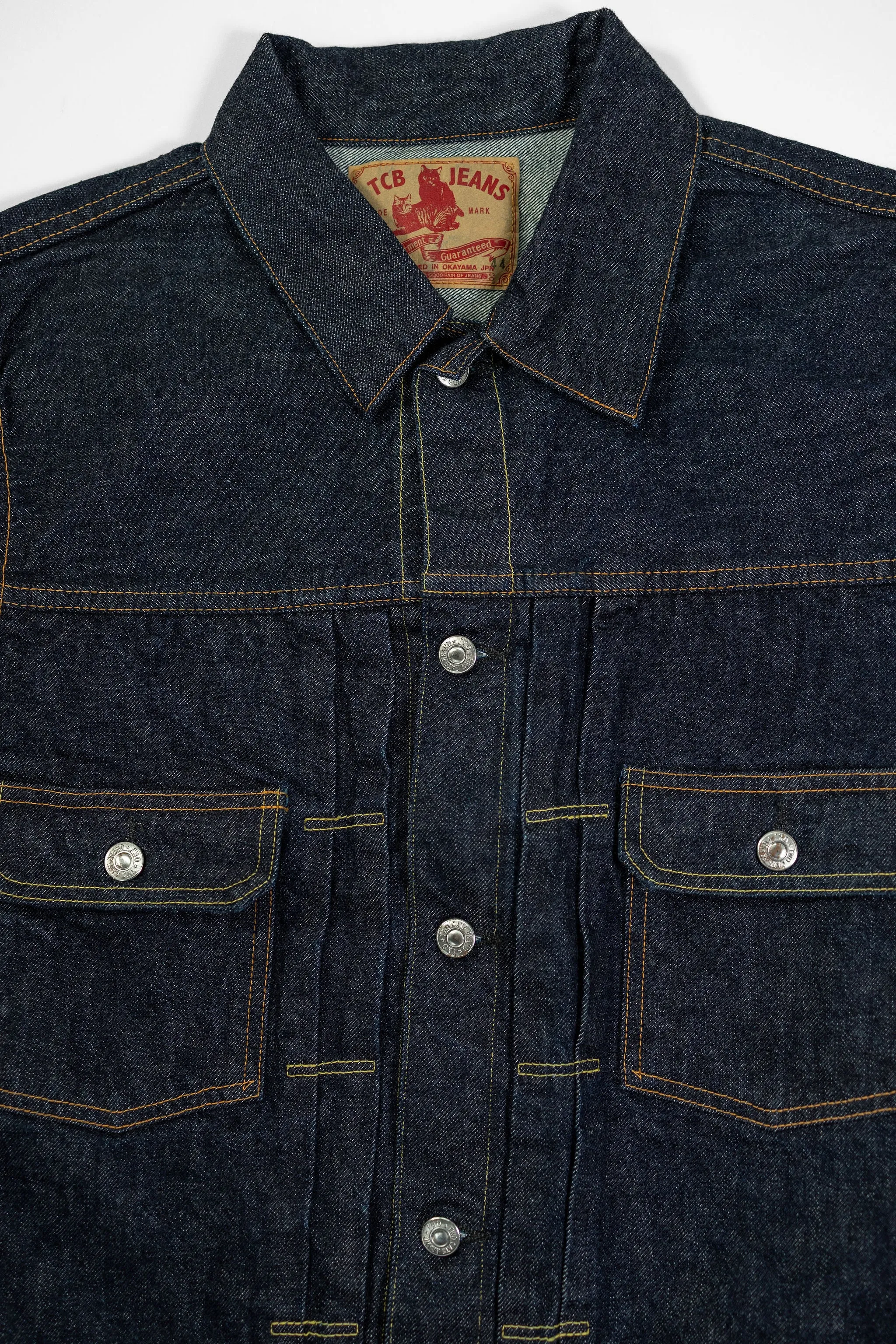 TCB Jeans 50's Type II Jacket - One-Wash sold by Franklin and Poe product image thumbnail 5