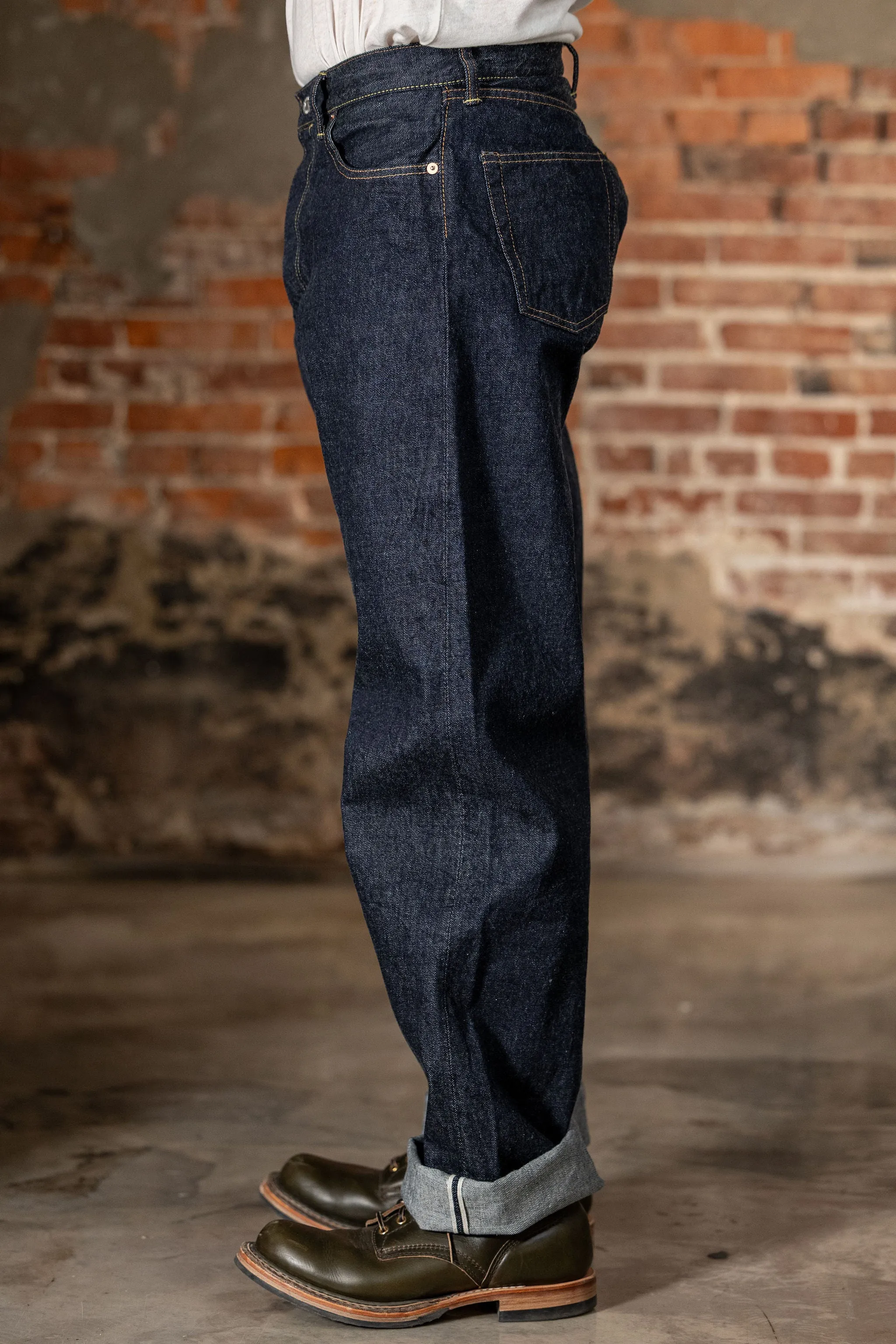 TCB Jeans Baggy 50's Jeans - 13.5oz Denim One Wash sold by Franklin and Poe product image thumbnail 2