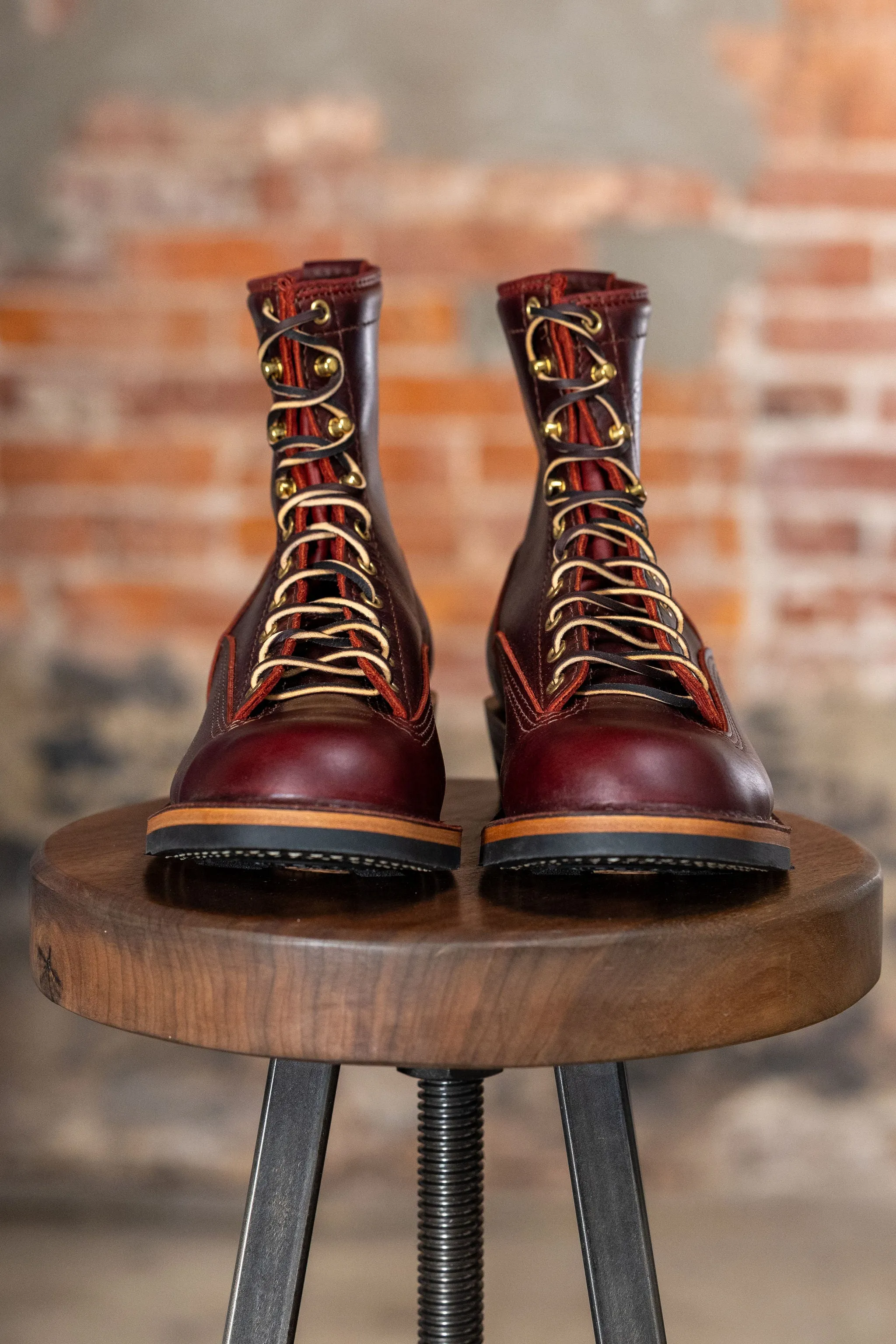 Wesco Boots Jobmaster - 8" Burgundy Lace to Toe sold by Franklin and Poe product image thumbnail 2