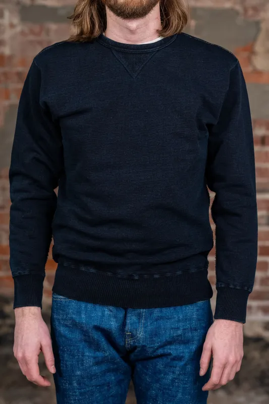 Samurai SIS25-101 Kakishibu Sweatshirt - Indigo sold by Franklin and Poe