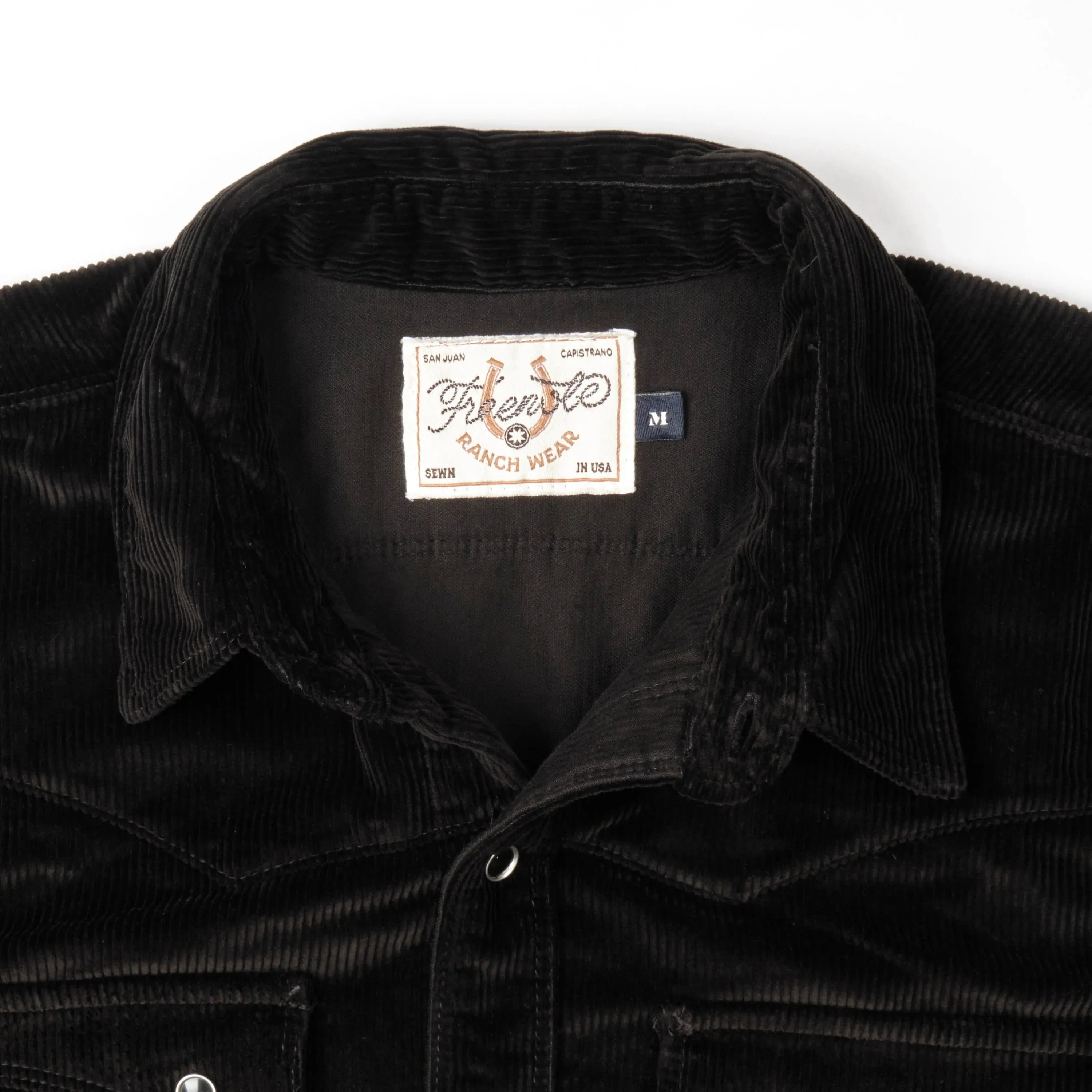 Freenote Cloth Calico - Black Corduroy sold by Franklin and Poe product image thumbnail 5