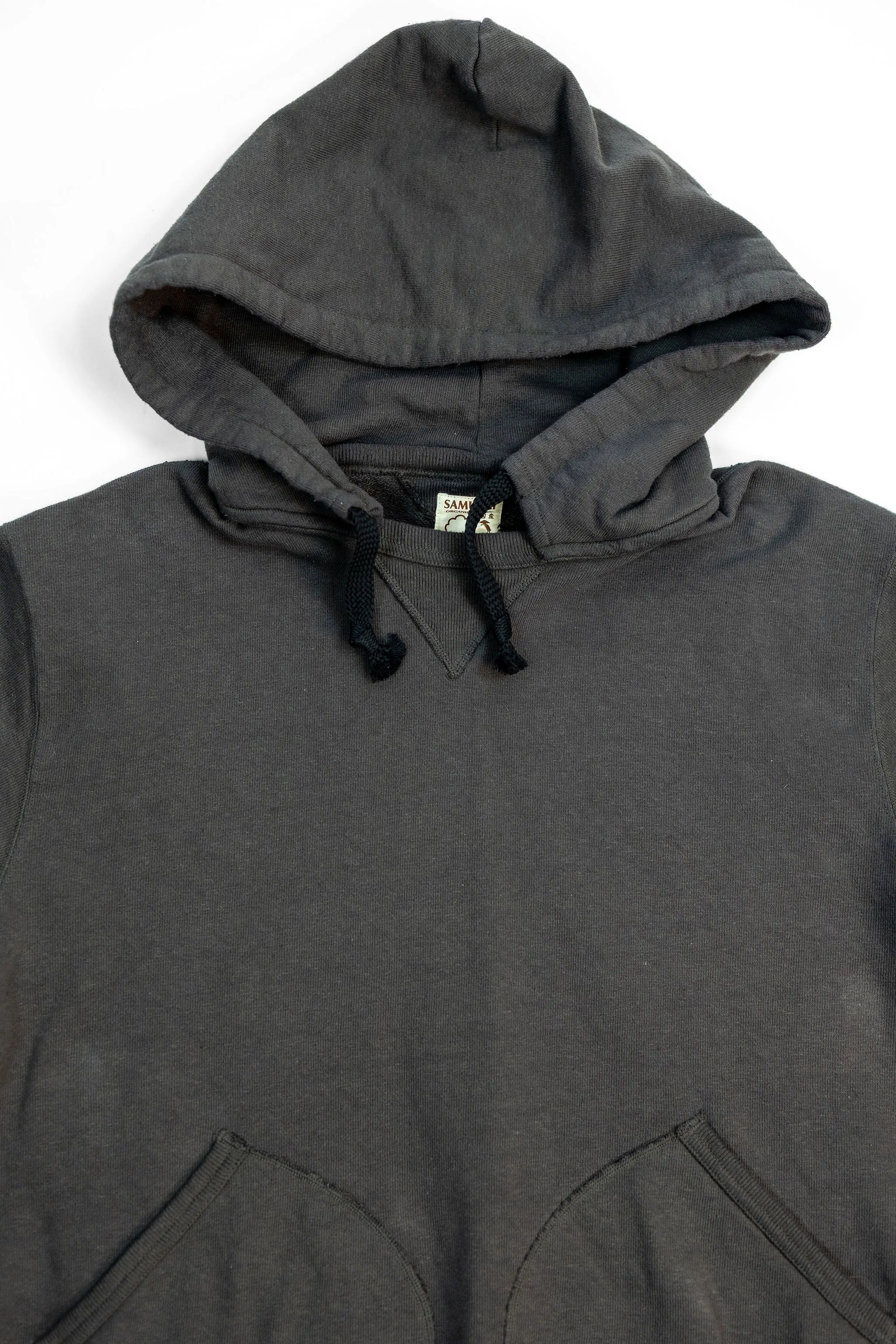 Samurai SWS-SC02 Japanese Cotton Sweat Hoody - Kuromame sold by Franklin and Poe product image thumbnail 4