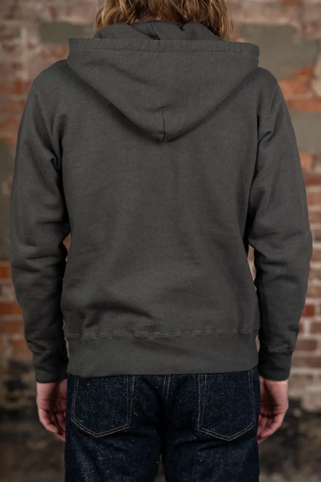 Samurai SWS-SC02 Japanese Cotton Sweat Hoody - Kuromame sold by Franklin and Poe product image thumbnail 3