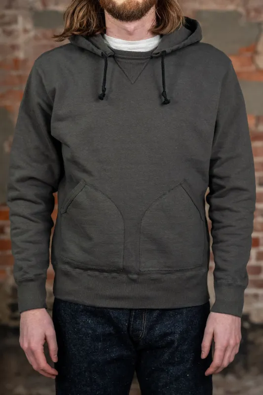 Samurai SWS-SC02 Japanese Cotton Sweat Hoody - Kuromame sold by Franklin and Poe