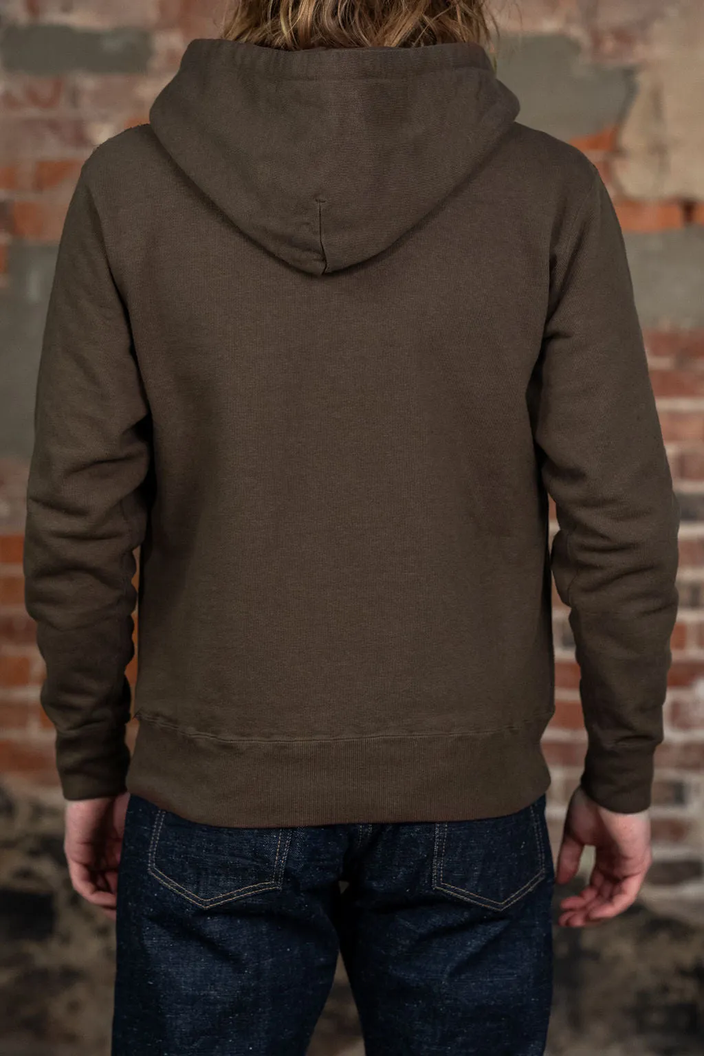 Samurai SWS-SC02 Japanese Cotton Sweat Hoody - Kuri Dark sold by Franklin and Poe product image thumbnail 3