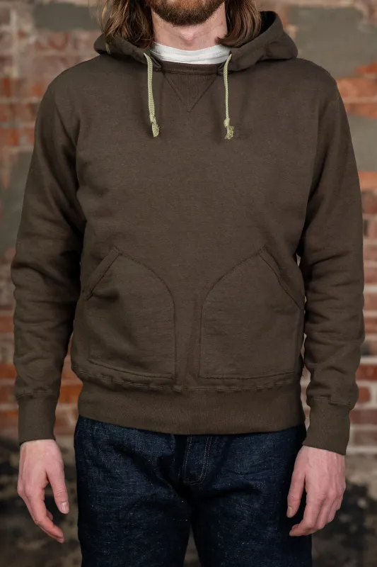 Samurai SWS-SC02 Japanese Cotton Sweat Hoody - Kuri Dark sold by Franklin and Poe