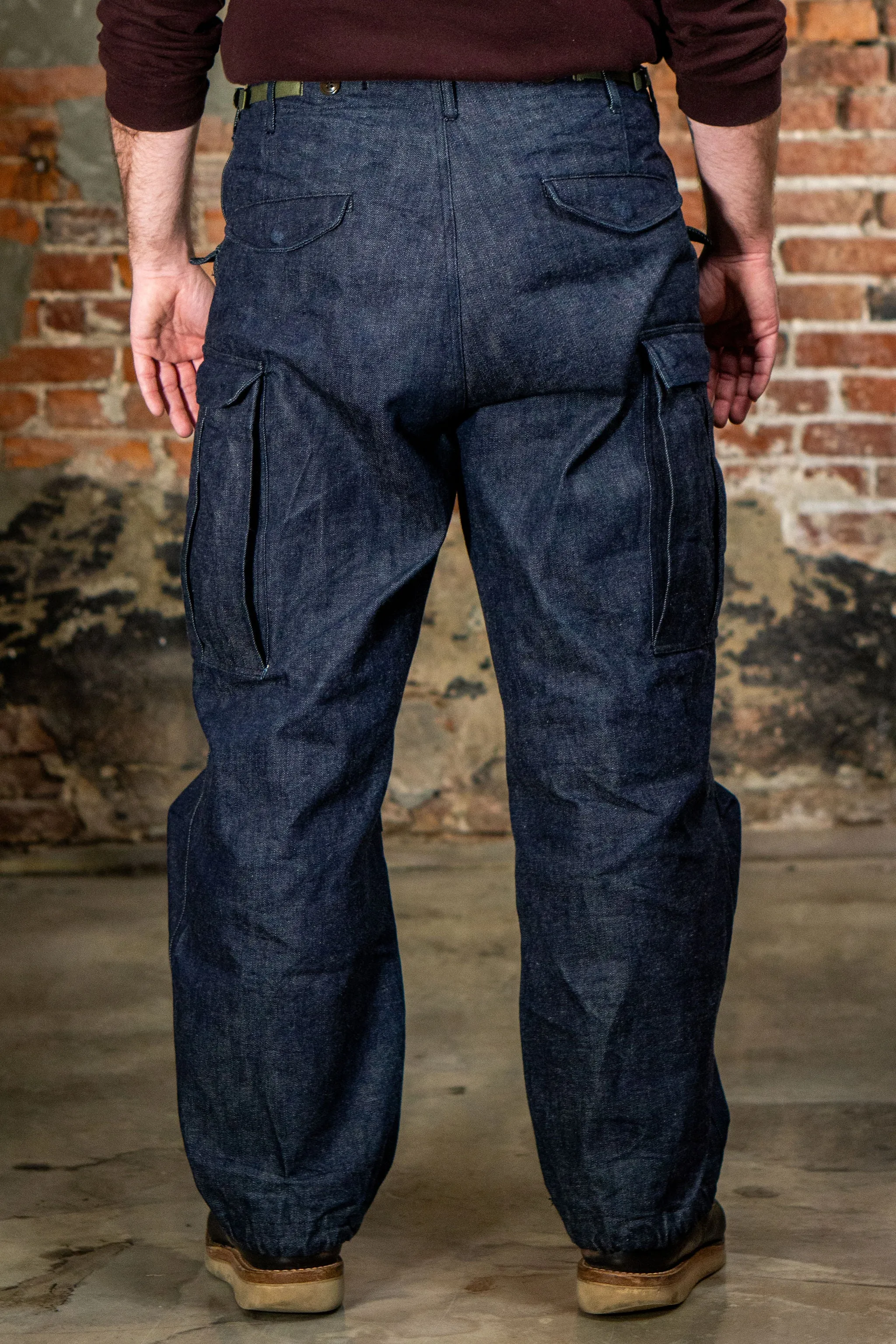 Buzz Rickson's BR42586 Trousers, Shell, Field, Type M-51 “Denim Civilian Model” sold by Franklin and Poe product image thumbnail 3