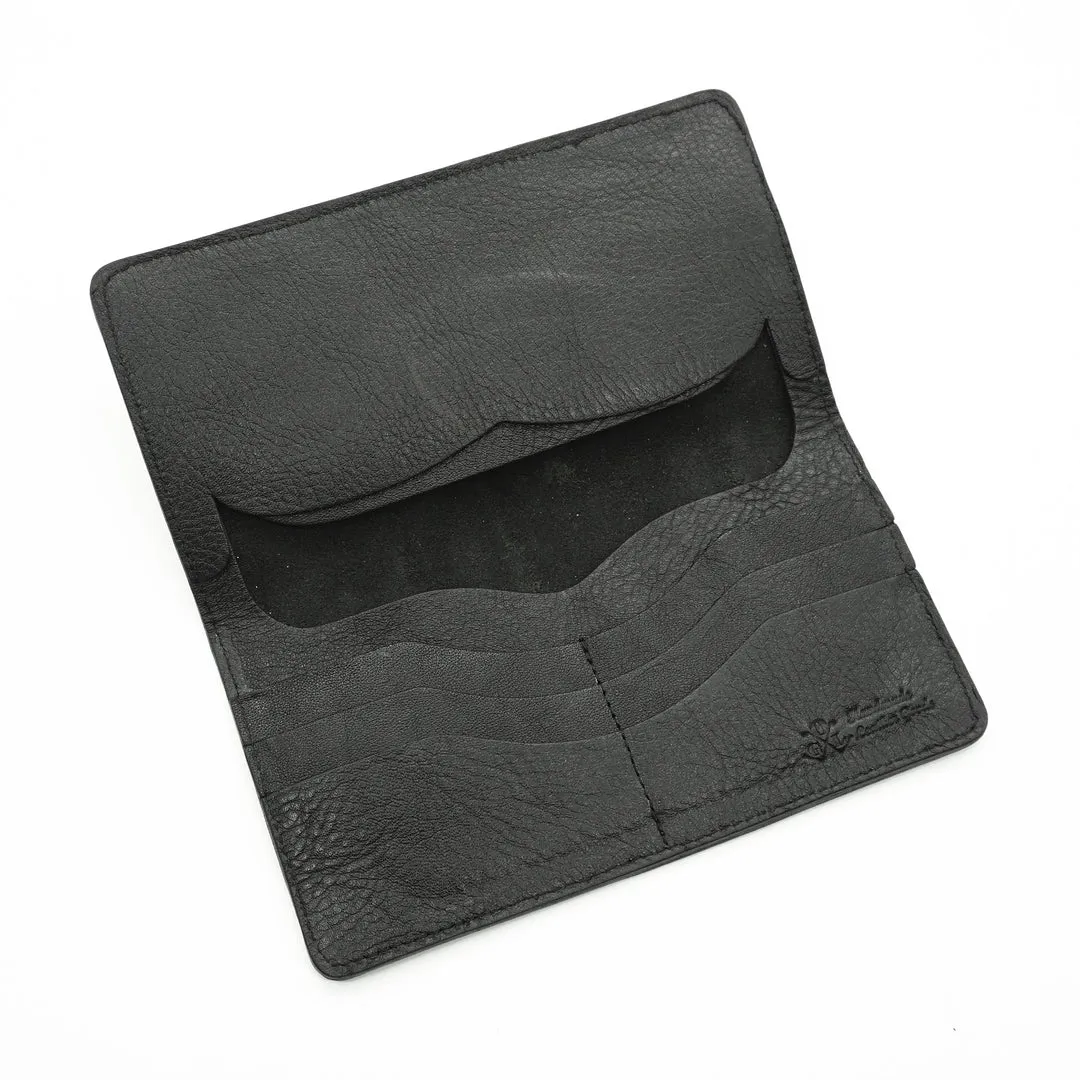 Obbi Good Label Kingsman Coat Long Wallet - Tumbled Black sold by Franklin and Poe product image thumbnail 2