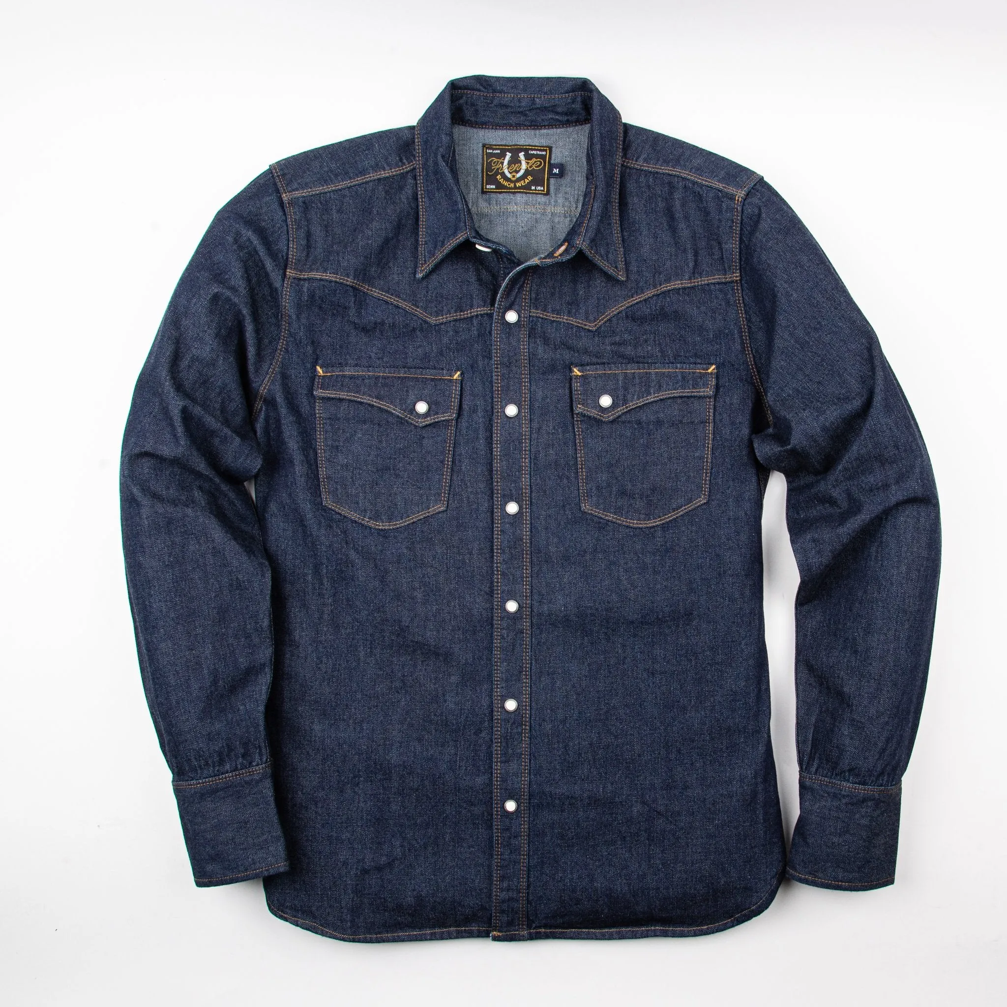 Freenote Cloth Calico - 9oz Indigo Denim sold by Franklin and Poe product image thumbnail 4