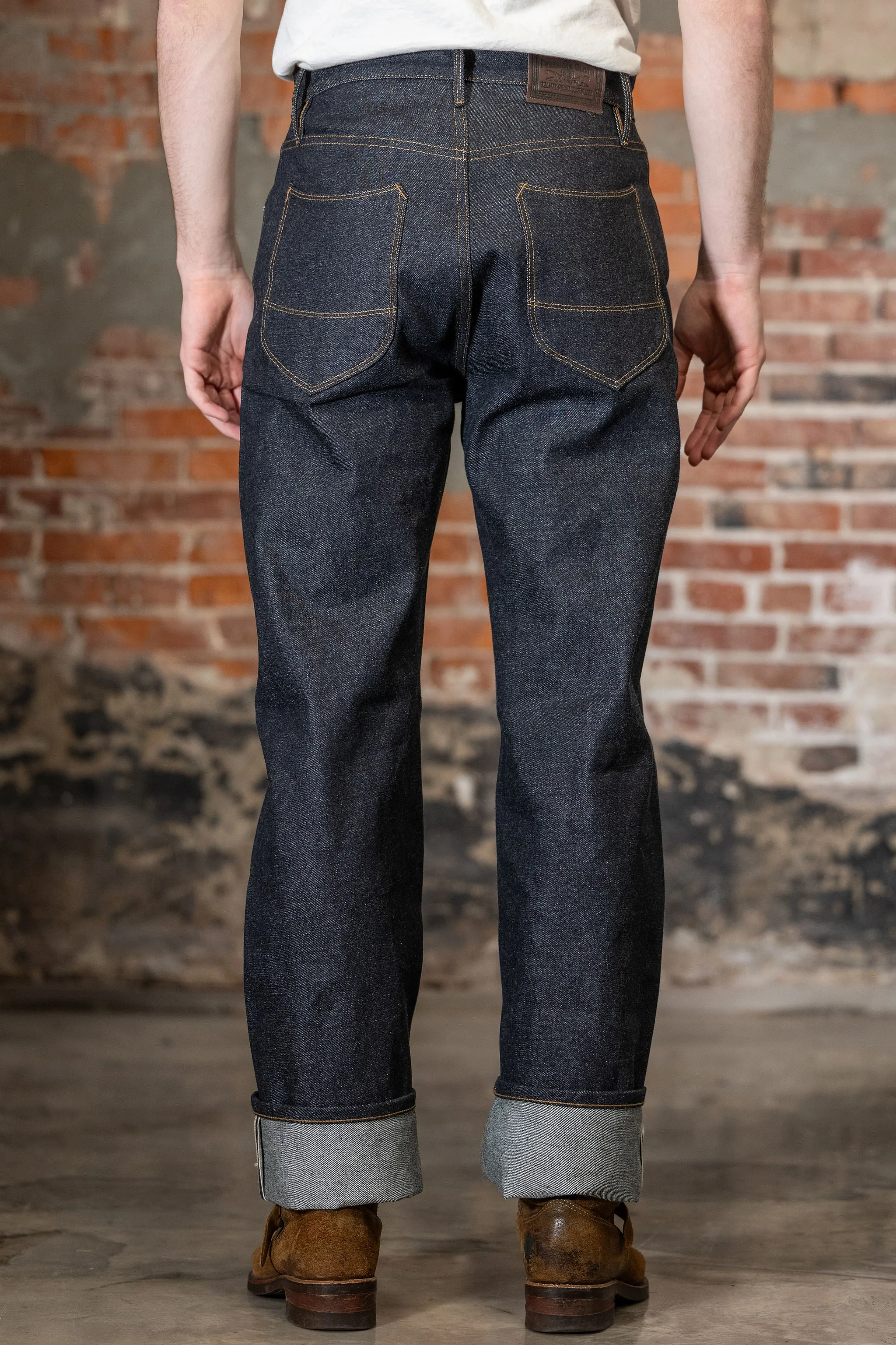 Freenote Cloth Modesto - 15oz Unsinged Kaihara Denim sold by Franklin and Poe product image thumbnail 3