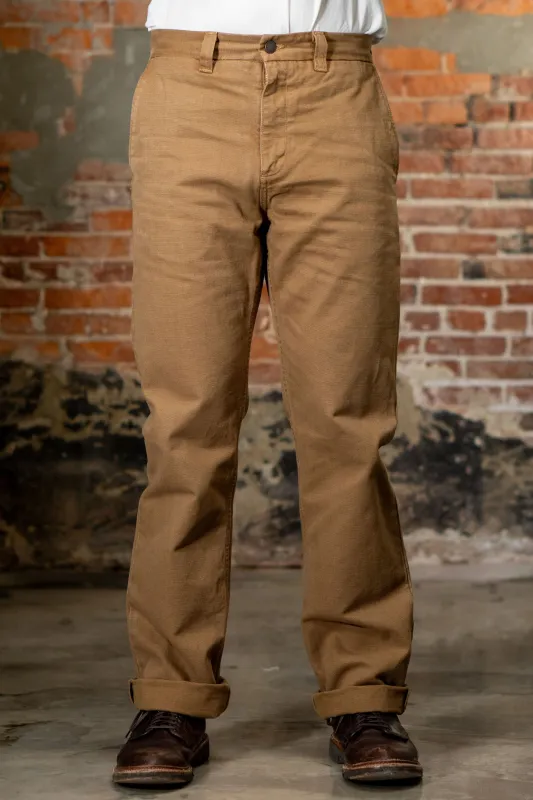 Freenote Cloth Deck Pant - 14oz Slub Tan sold by Franklin and Poe