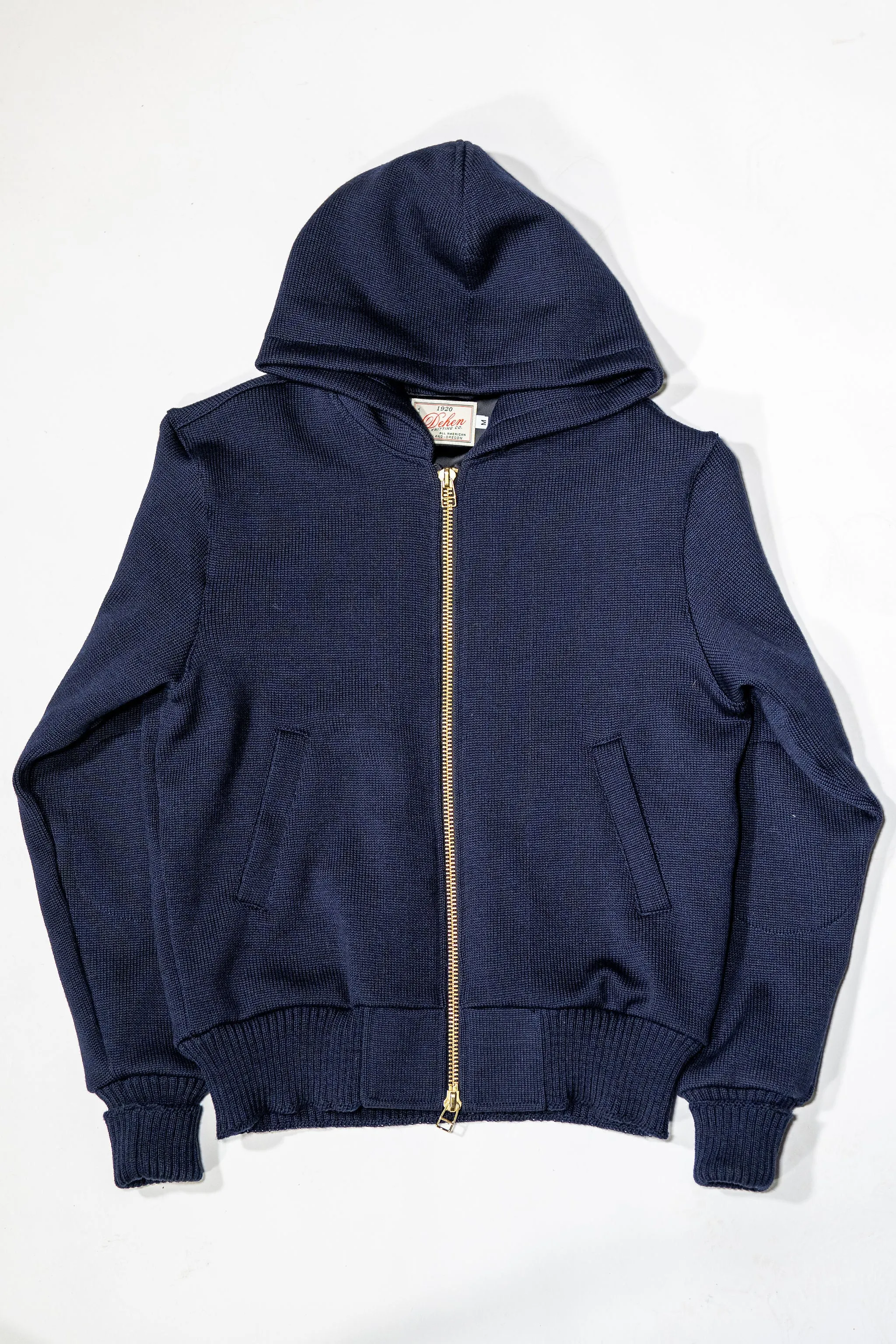 Dehen 1920 Full-Throttle Moto Hoodie - Dark Navy sold by Franklin and Poe product image thumbnail 4
