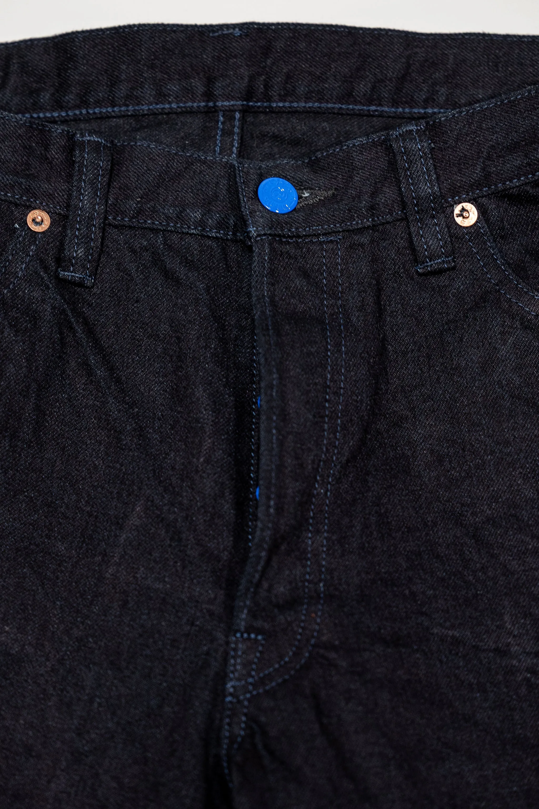 Samurai S0510XX-BOB Aoki Tachikage Regular Straight - 15oz Black-on-Blue Denim sold by Franklin and Poe product image thumbnail 5