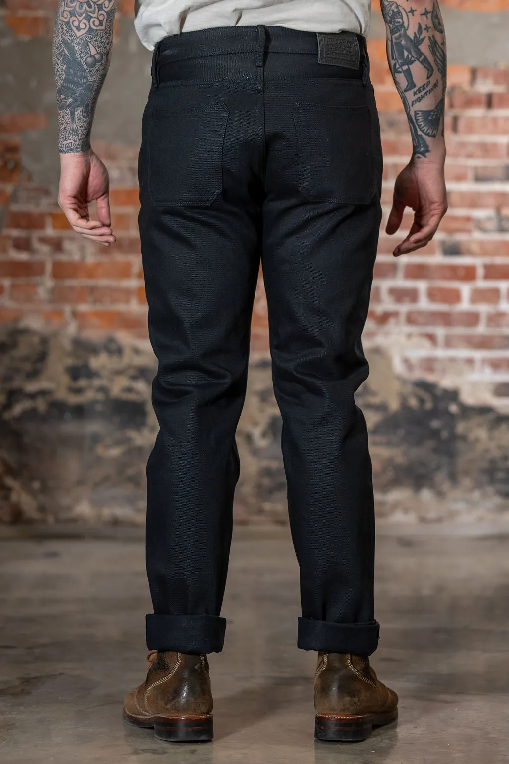 Freenote Cloth Portola - 15.75oz Aces High Black Denim sold by Franklin and Poe product image thumbnail 3