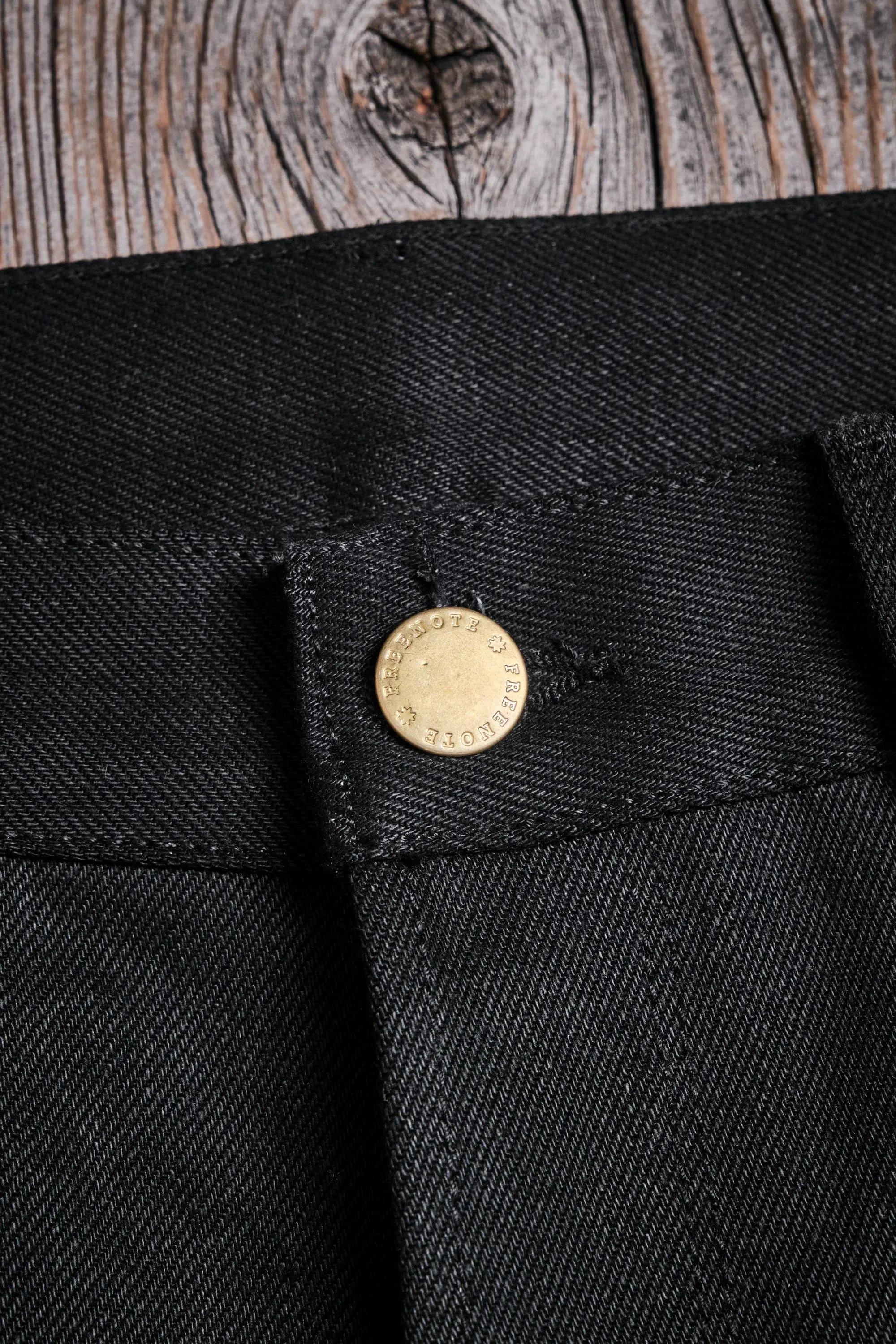 Freenote Cloth Portola - 15.75oz Aces High Black Denim sold by Franklin and Poe product image thumbnail 4