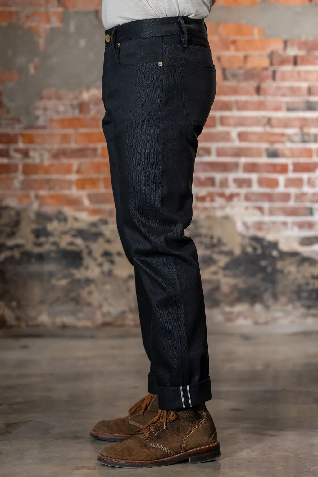 Freenote Cloth Portola - 15.75oz Aces High Black Denim sold by Franklin and Poe product image thumbnail 2