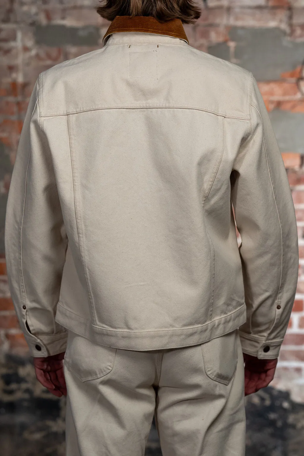 Indigofera Fargo Quarter - Smithson Canvas Ecru sold by Franklin and Poe product image thumbnail 3