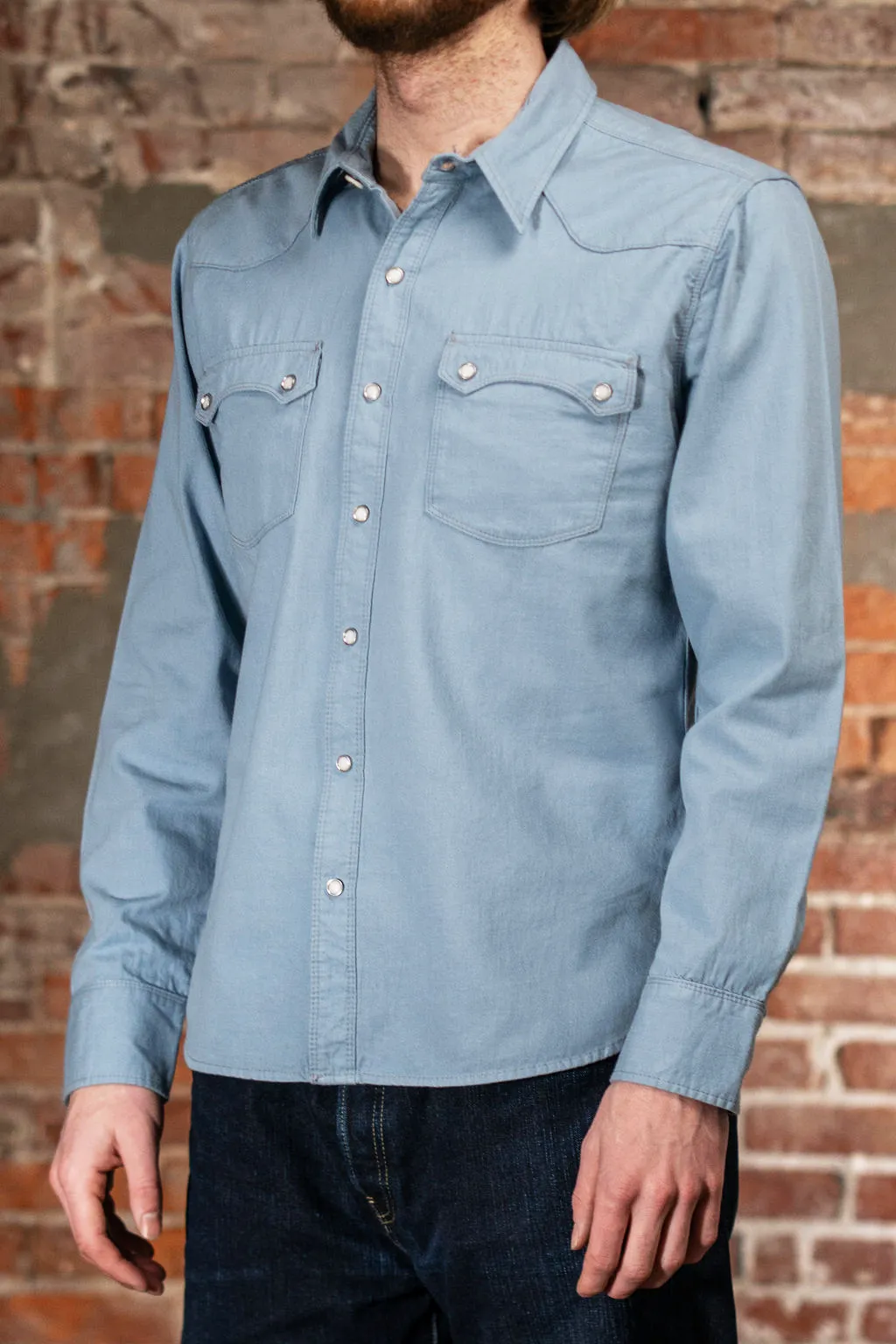Freenote Cloth Modern Western - Clear Blue sold by Franklin and Poe product image thumbnail 2