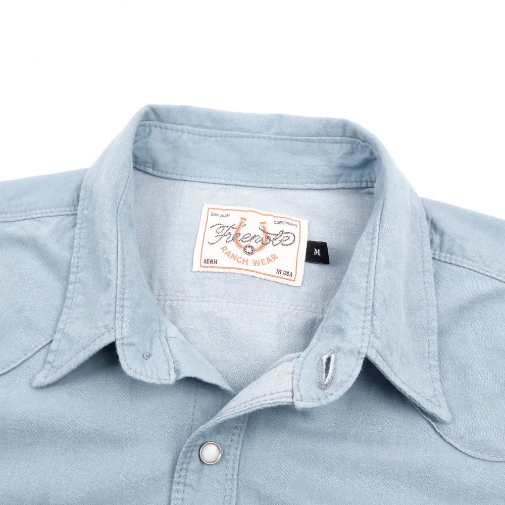 Freenote Cloth Modern Western - Clear Blue sold by Franklin and Poe product image thumbnail 5