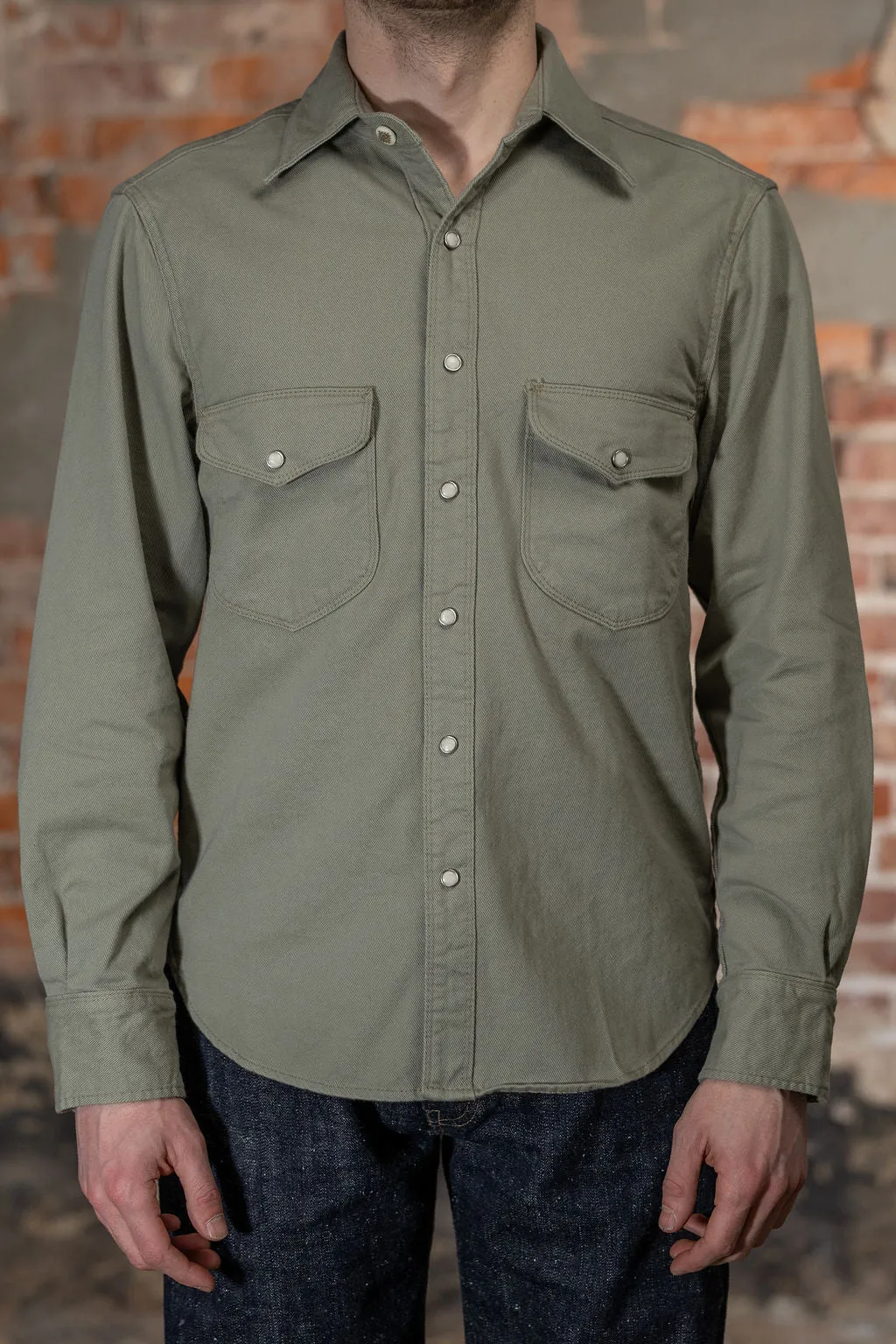 Freenote Cloth Bodie - Drill Fog Twill sold by Franklin and Poe