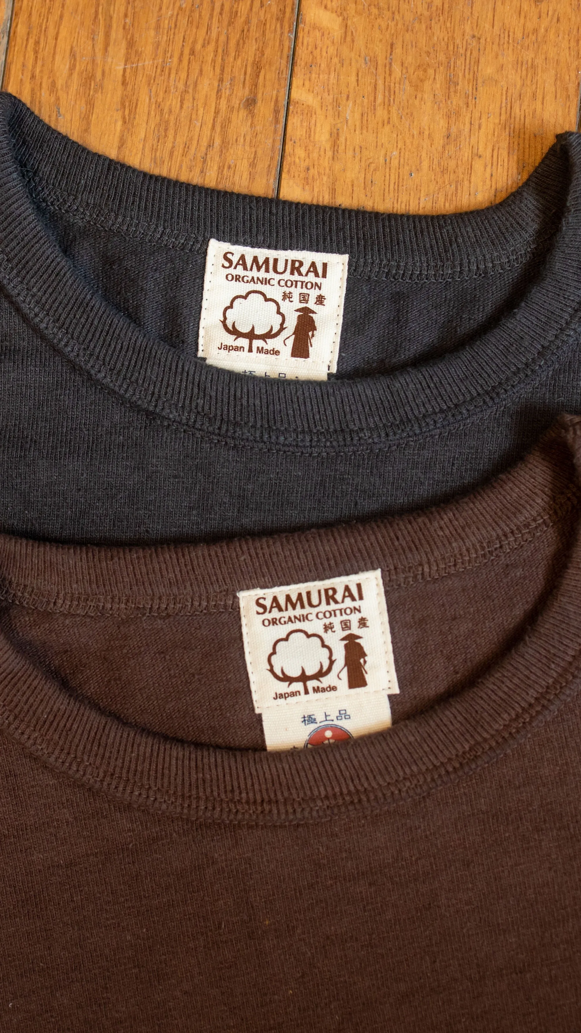 Samurai SJST-SC01 Japanese Cotton Made Crew - Kuromame sold by Franklin and Poe product image thumbnail 3