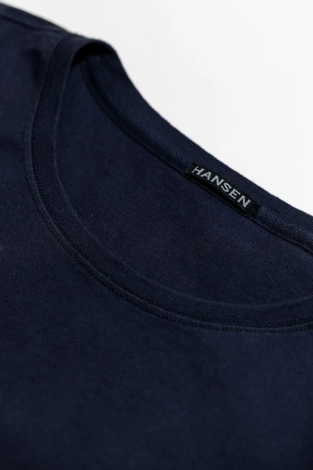 Hansen Garments Julian Crew Neck T-Shirt - Indigo Like sold by Franklin and Poe product image thumbnail 4
