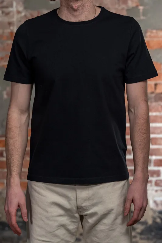 Hansen Garments Julian Crew Neck T-Shirt - Black made by Hansen Garments
