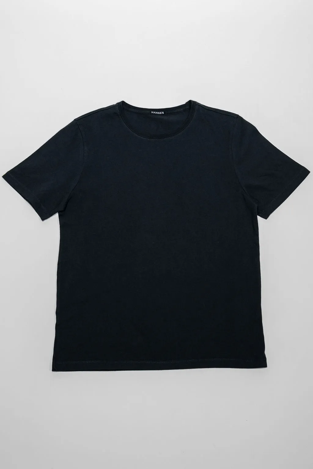Hansen Garments Julian Crew Neck T-Shirt - Black sold by Franklin and Poe product image thumbnail 3