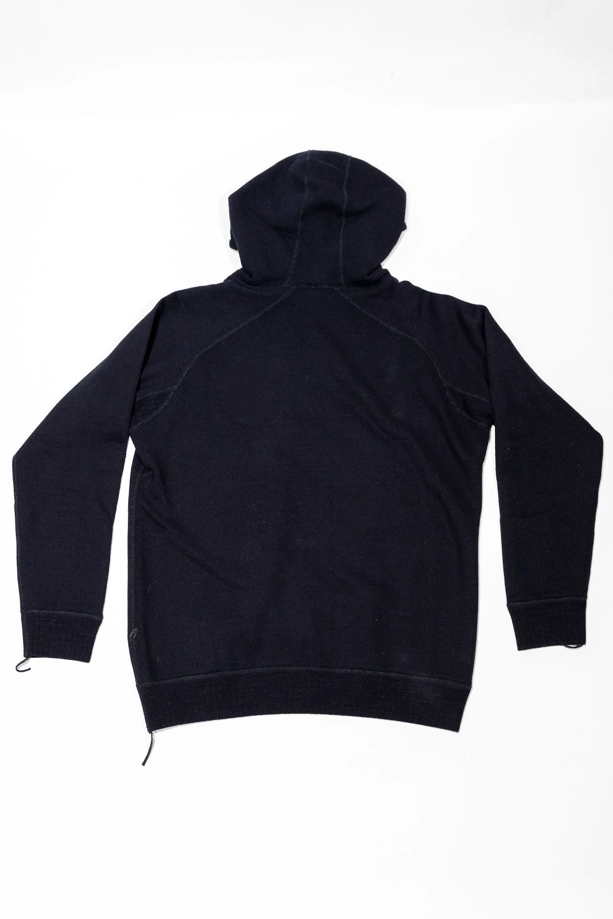 Pure Blue Japan 5410-IDBK Knitted Hoodie - Indigo Black sold by Franklin and Poe product image thumbnail 5