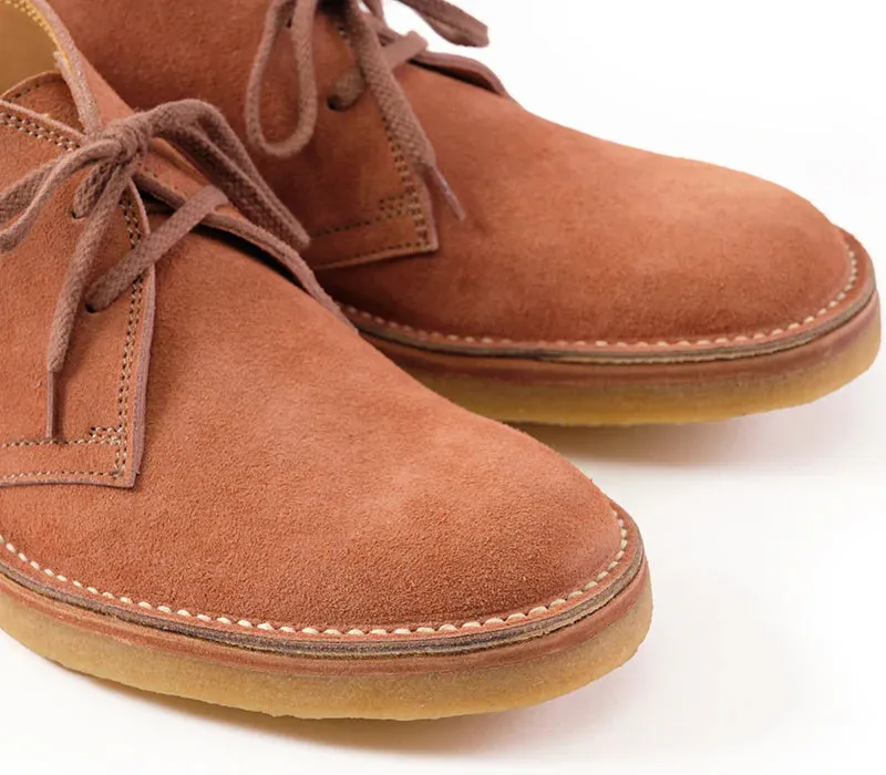(Pre-Order FW26) John Lofgren Military Desert Boot - Japanese Suede Tobacco sold by Franklin and Poe product image thumbnail 3