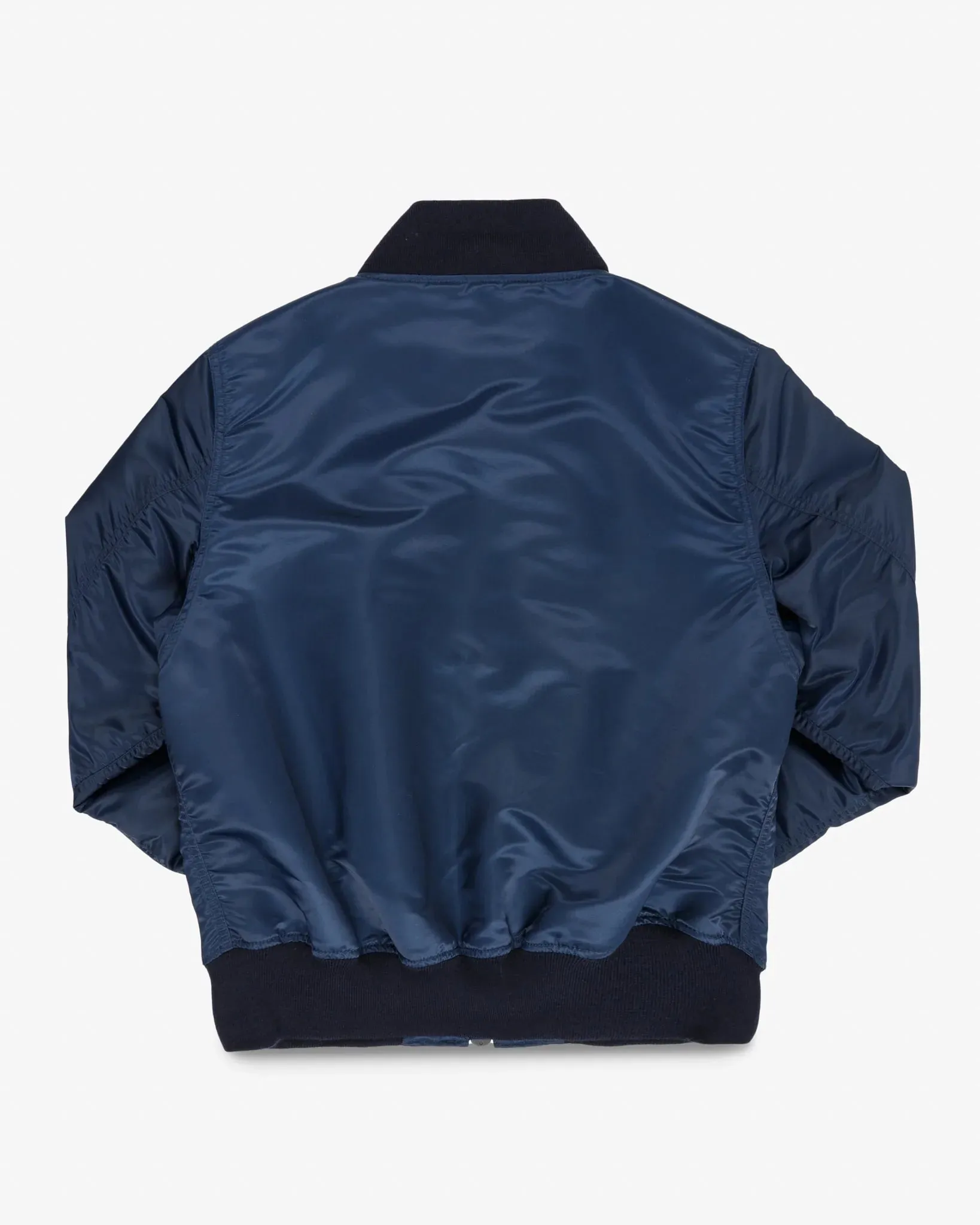 Iron Heart IHM-50-NAV 4.8oz Nylon Type L-2B Jacket - Navy sold by Franklin and Poe product image thumbnail 2